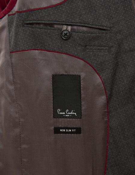 Gri Ekstra Slim Fit Takım Elbise - 50194028008