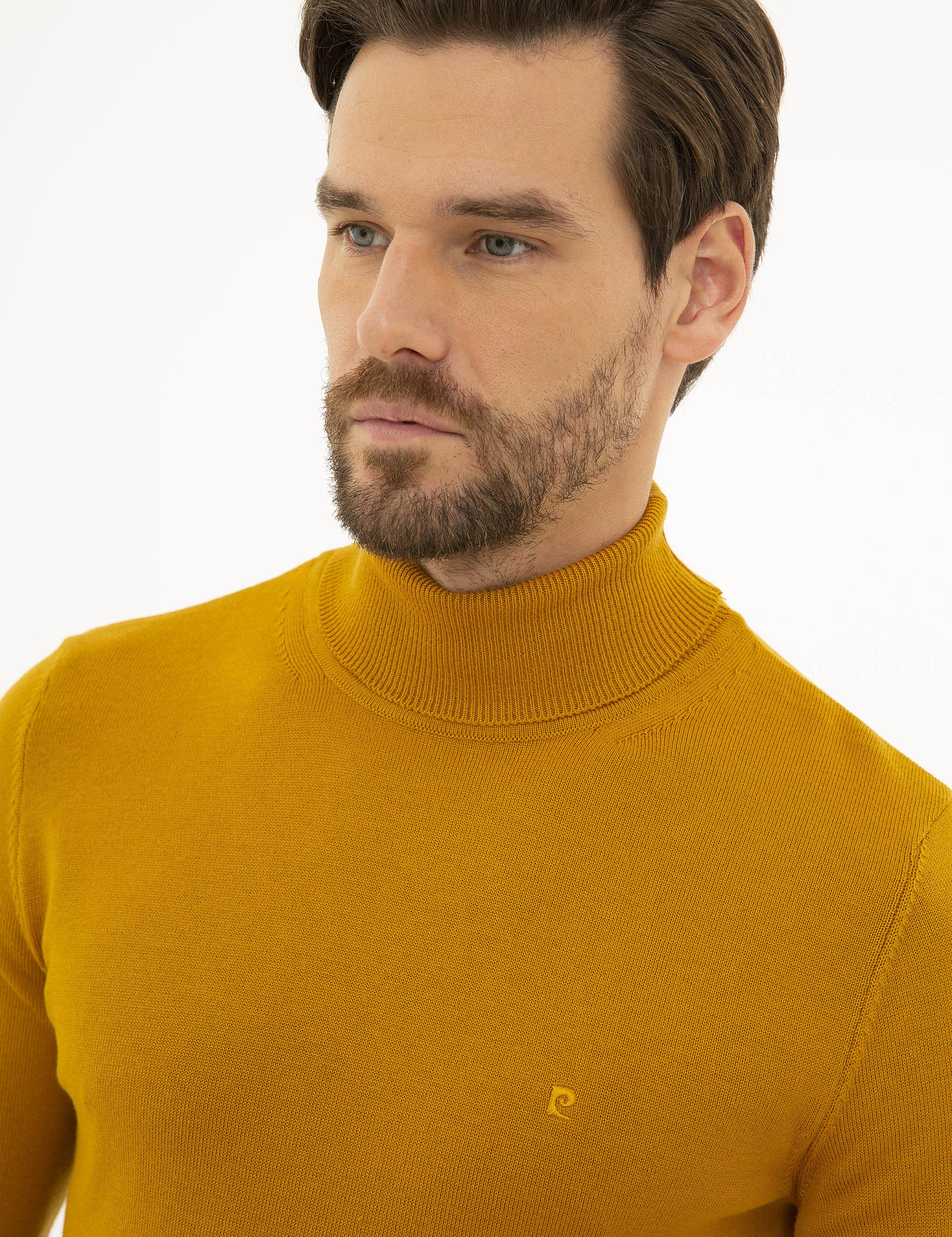 Safran Slim Fit Balıkçı Yaka Basic Triko Kazak