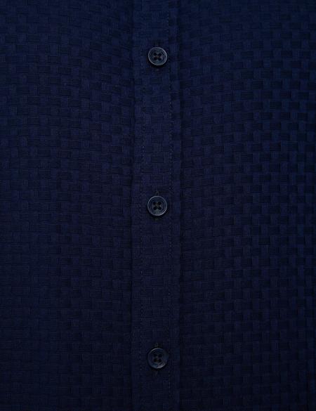 Lacivert Slim Fit Polo Yaka T-Shirt - 50202654012