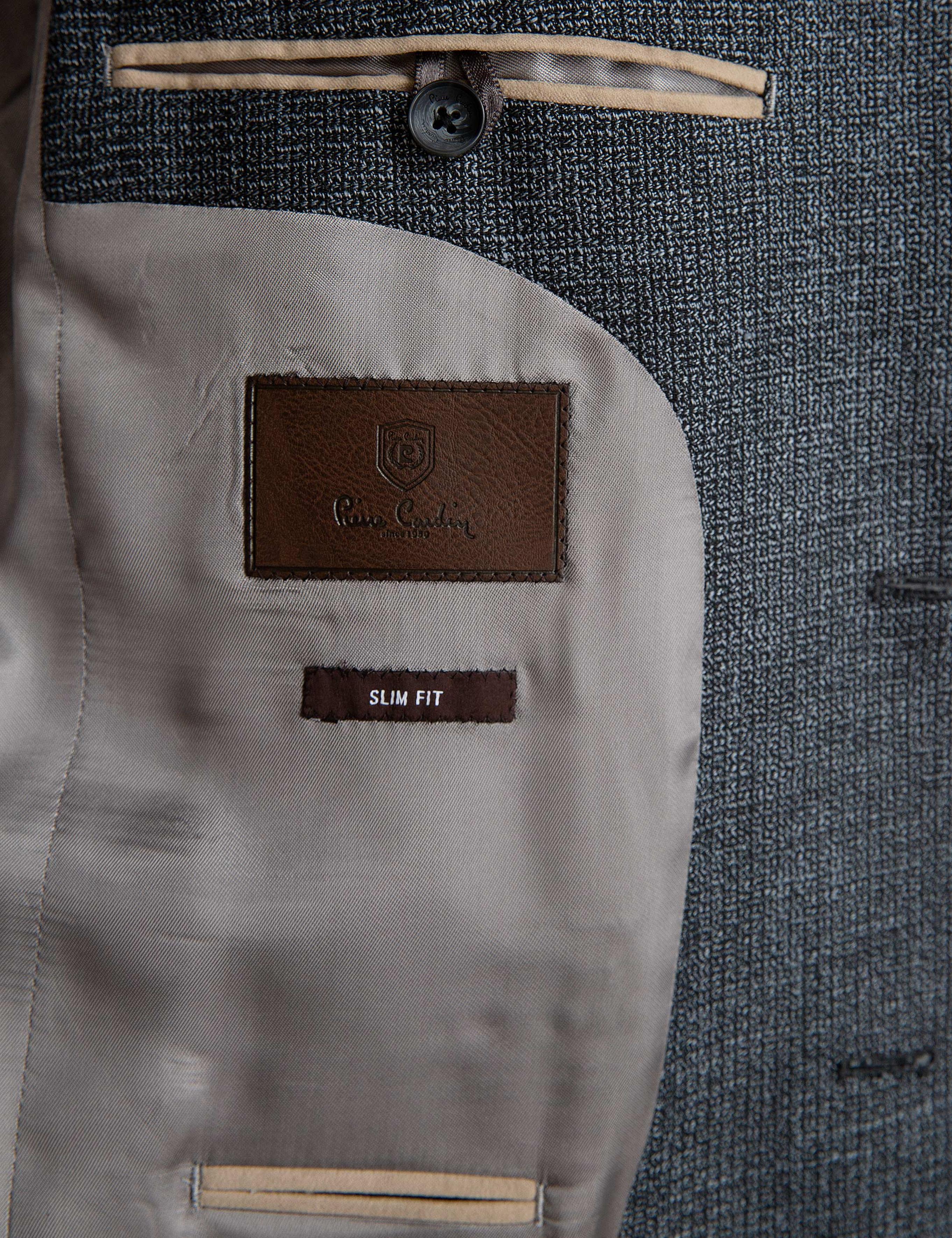 Füme Slim Fit Ceket