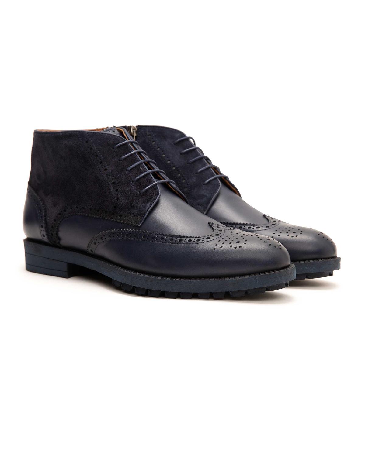 Lacivert Slim Fit Ayakkabı - 50203122004