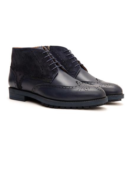 Lacivert Slim Fit Ayakkabı - 50203122004