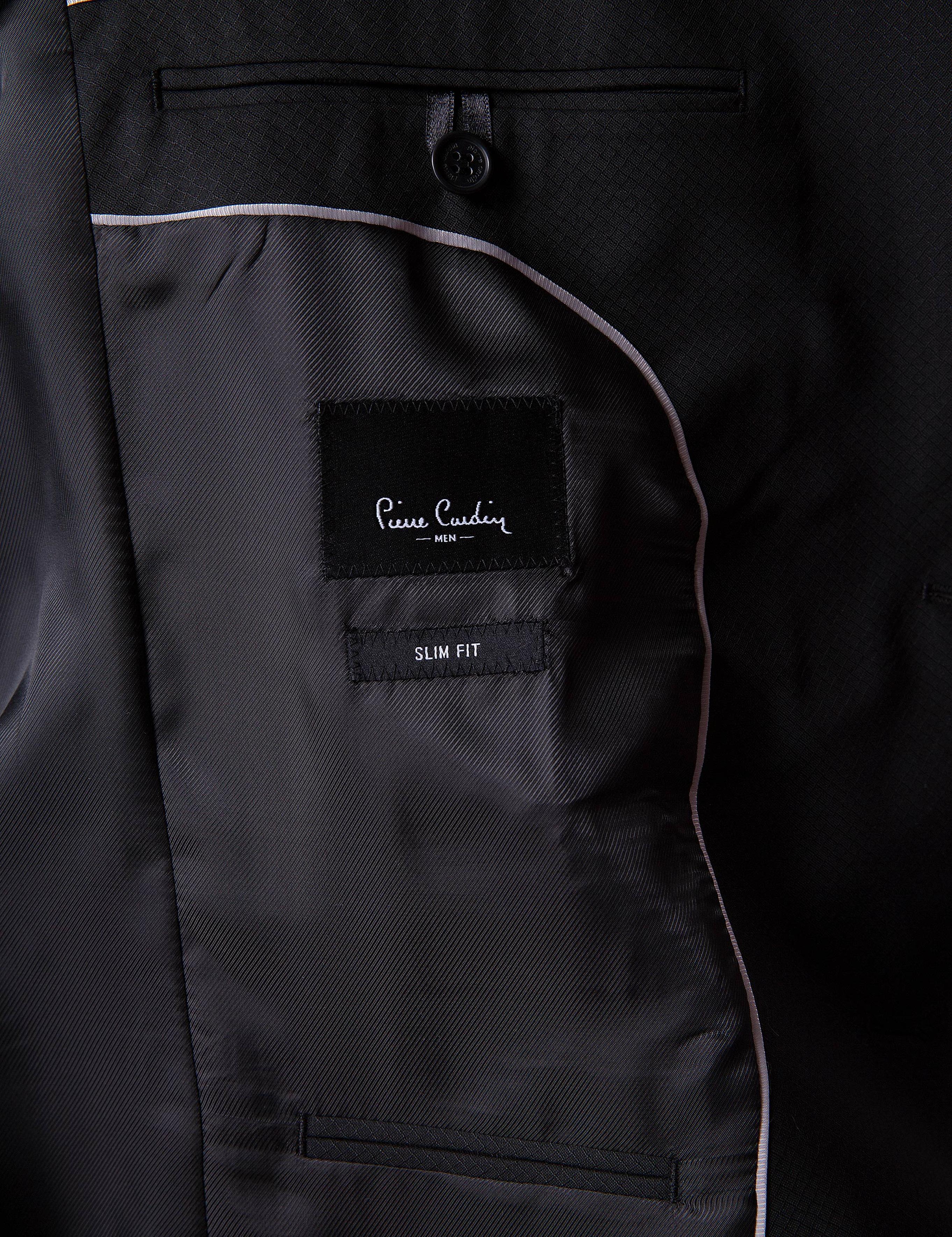 Siyah Ekstra Slim Fit Takım Elbise