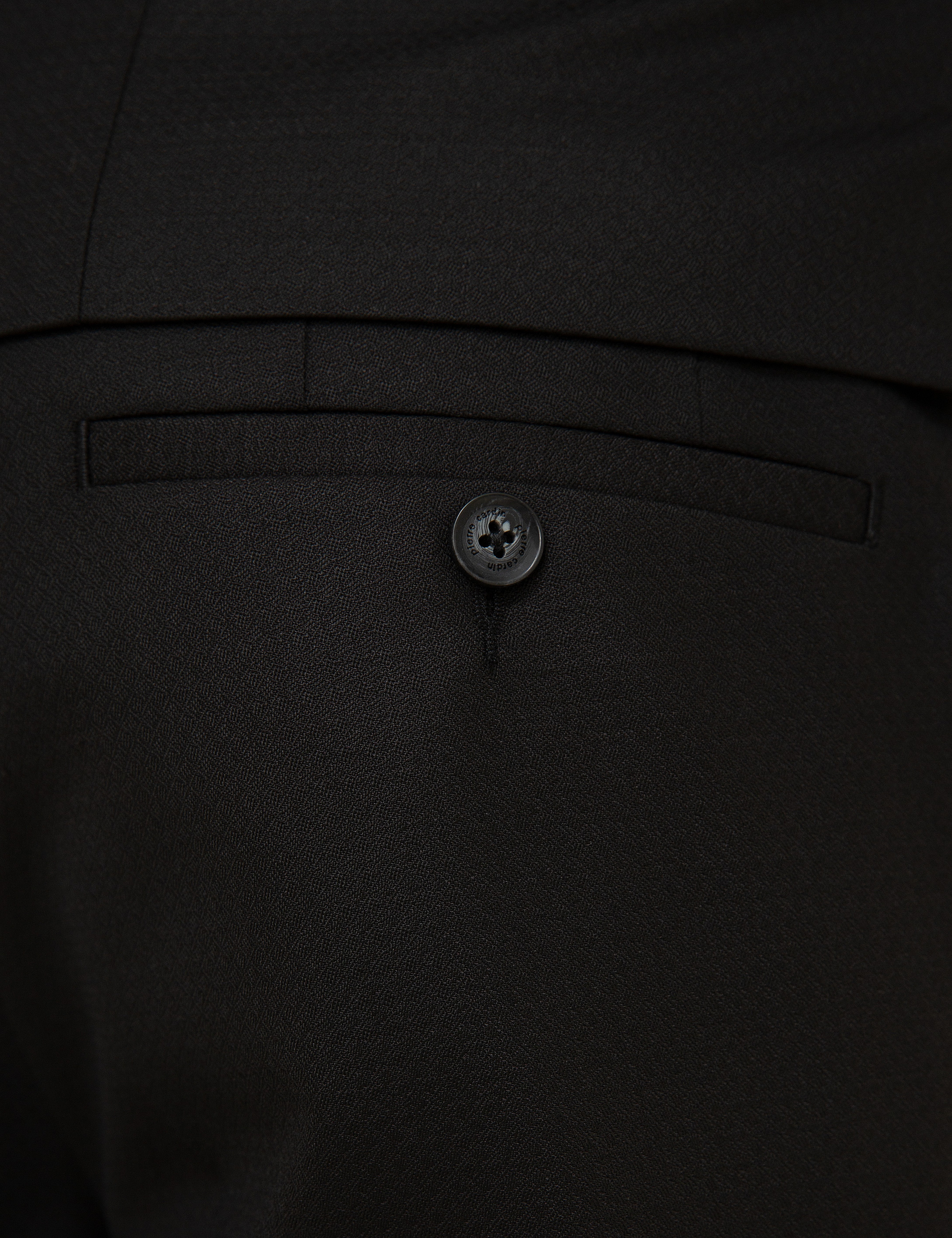 Siyah Slim Fit Takım Elbise - Image 6