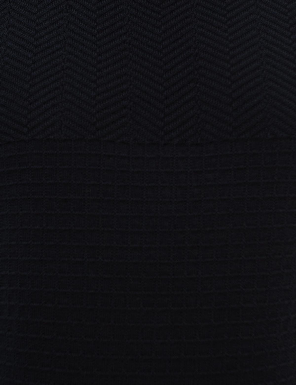 Koyu Lacivert Slim Fit Bisiklet Yaka Triko Kazak - 50208874058