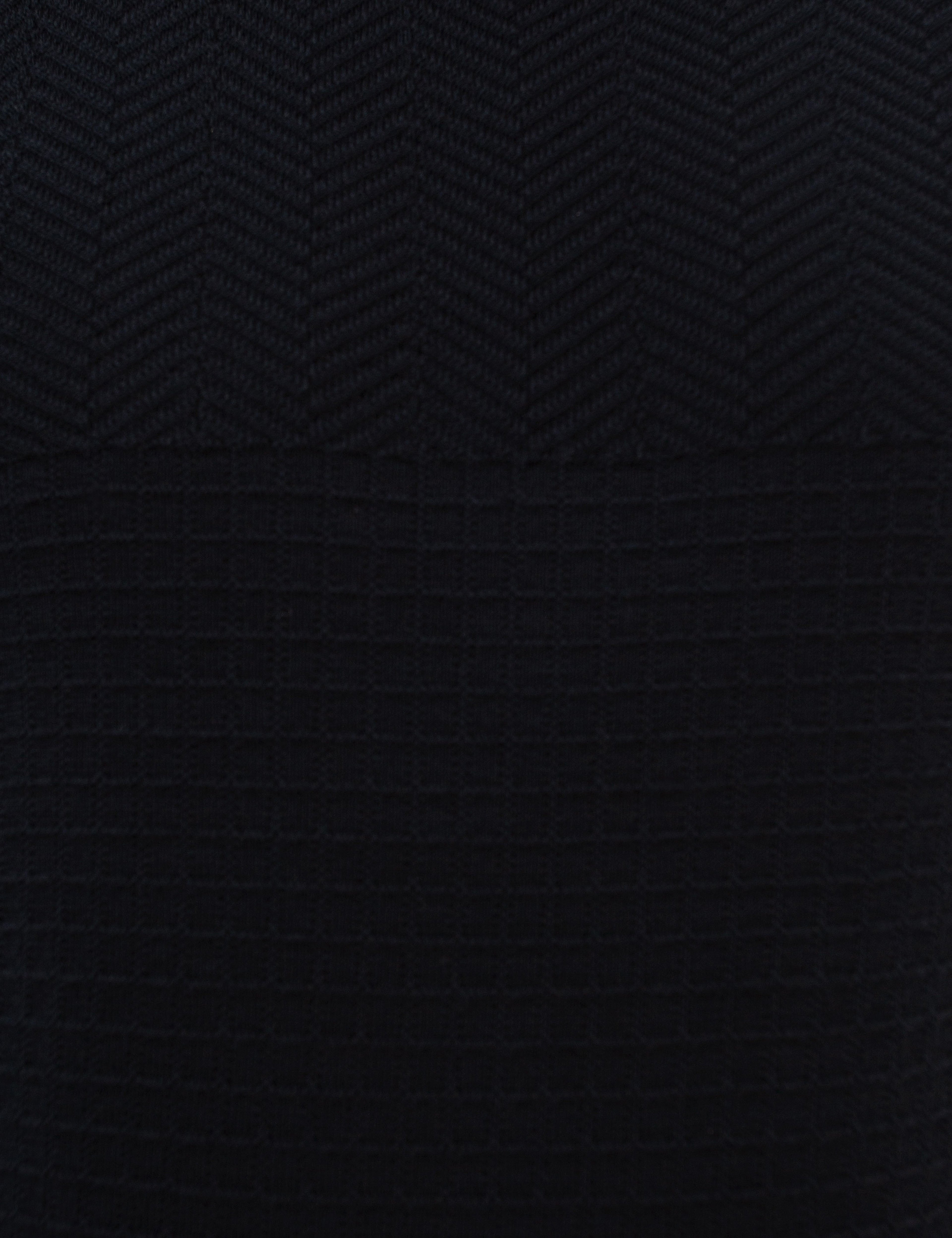 Koyu Lacivert Slim Fit Bisiklet Yaka Triko Kazak - Image 6