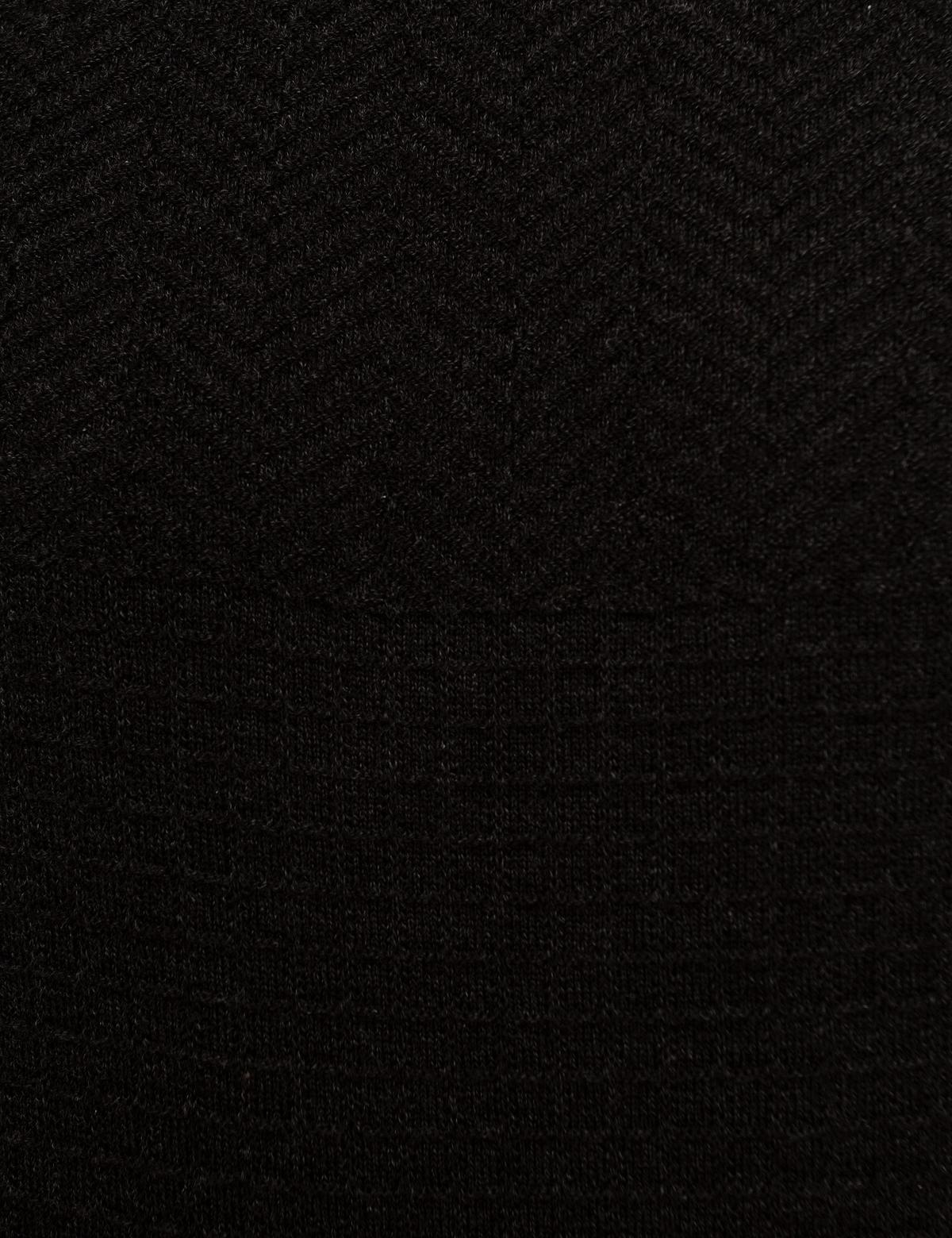 Antrasit Melanj Slim Fit Bisiklet Yaka Triko Kazak - 50208874031