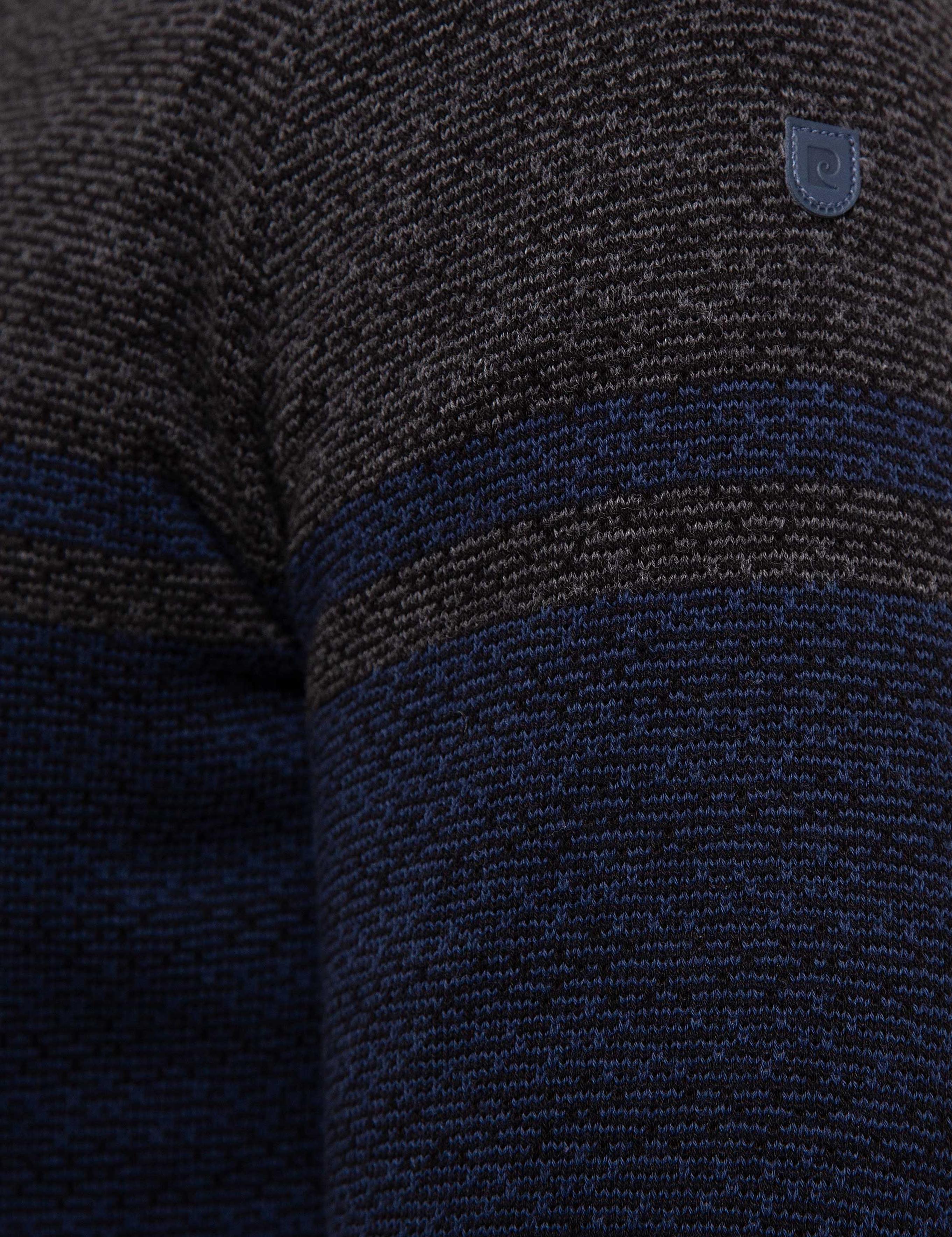 Lacivert Slim Fit Kazak