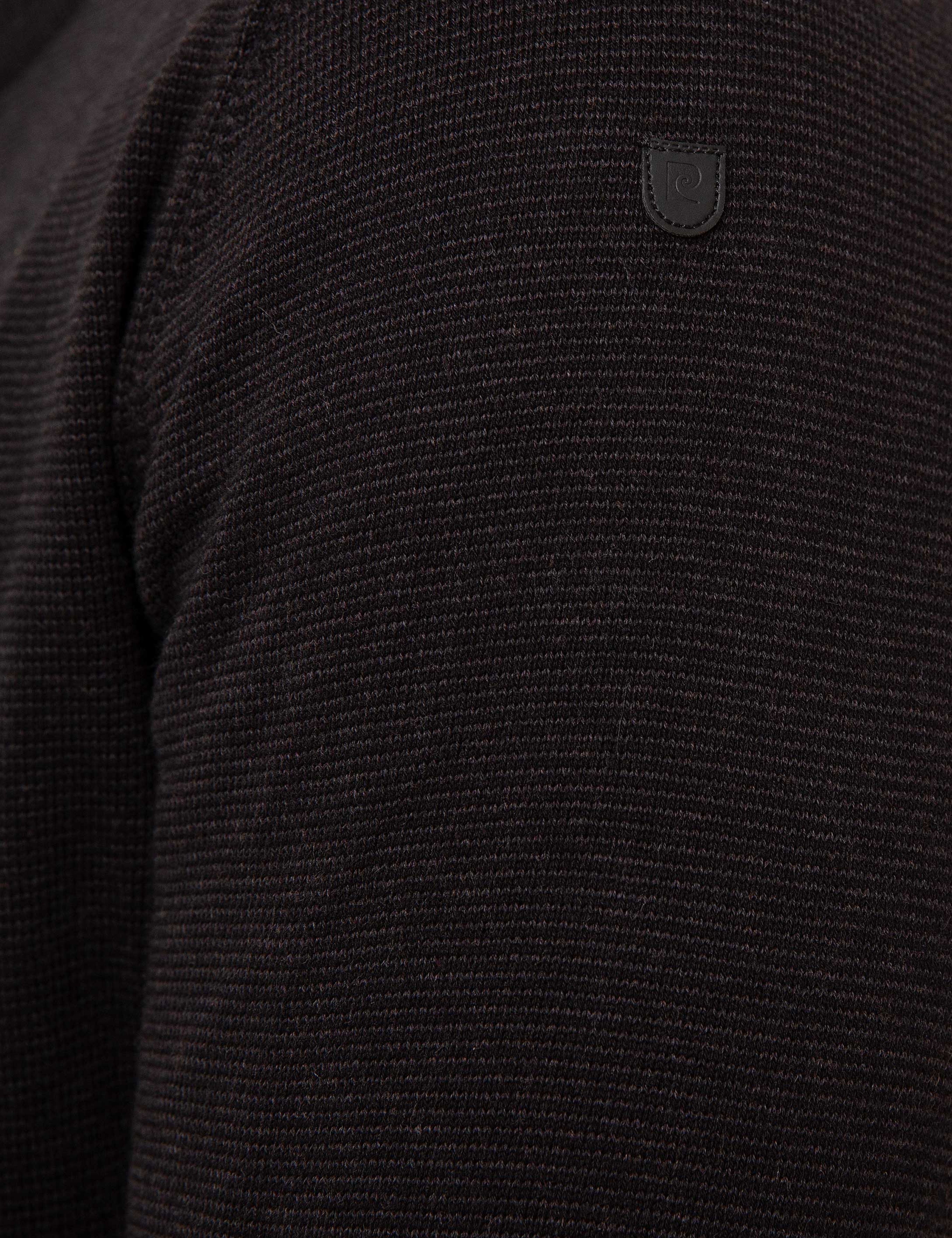 Siyah Slim Fit Triko Kazak