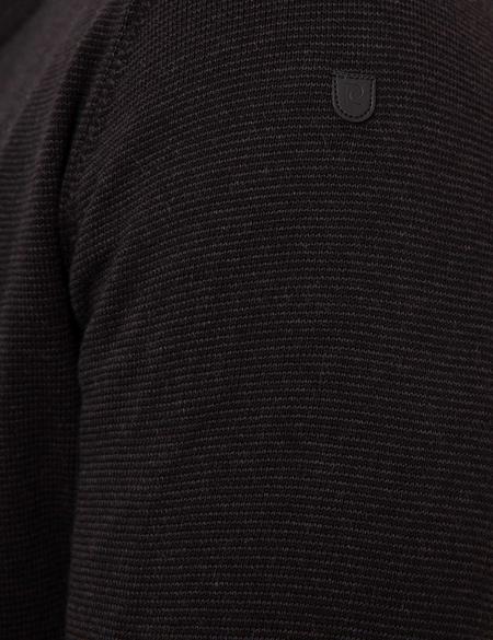 Siyah Slim Fit Triko Kazak - 50208703011