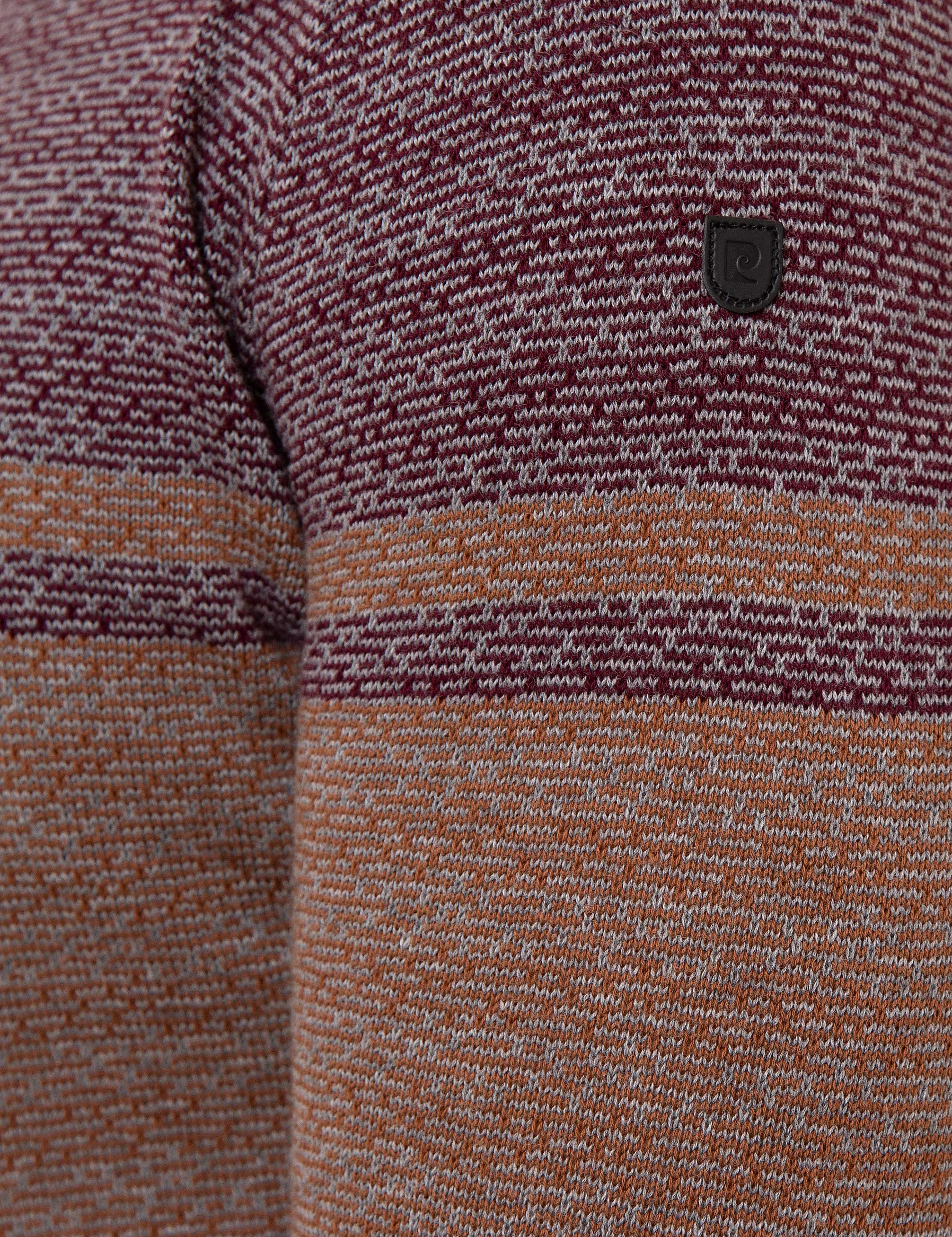 Turuncu Slim Fit Triko Kazak - Image 6