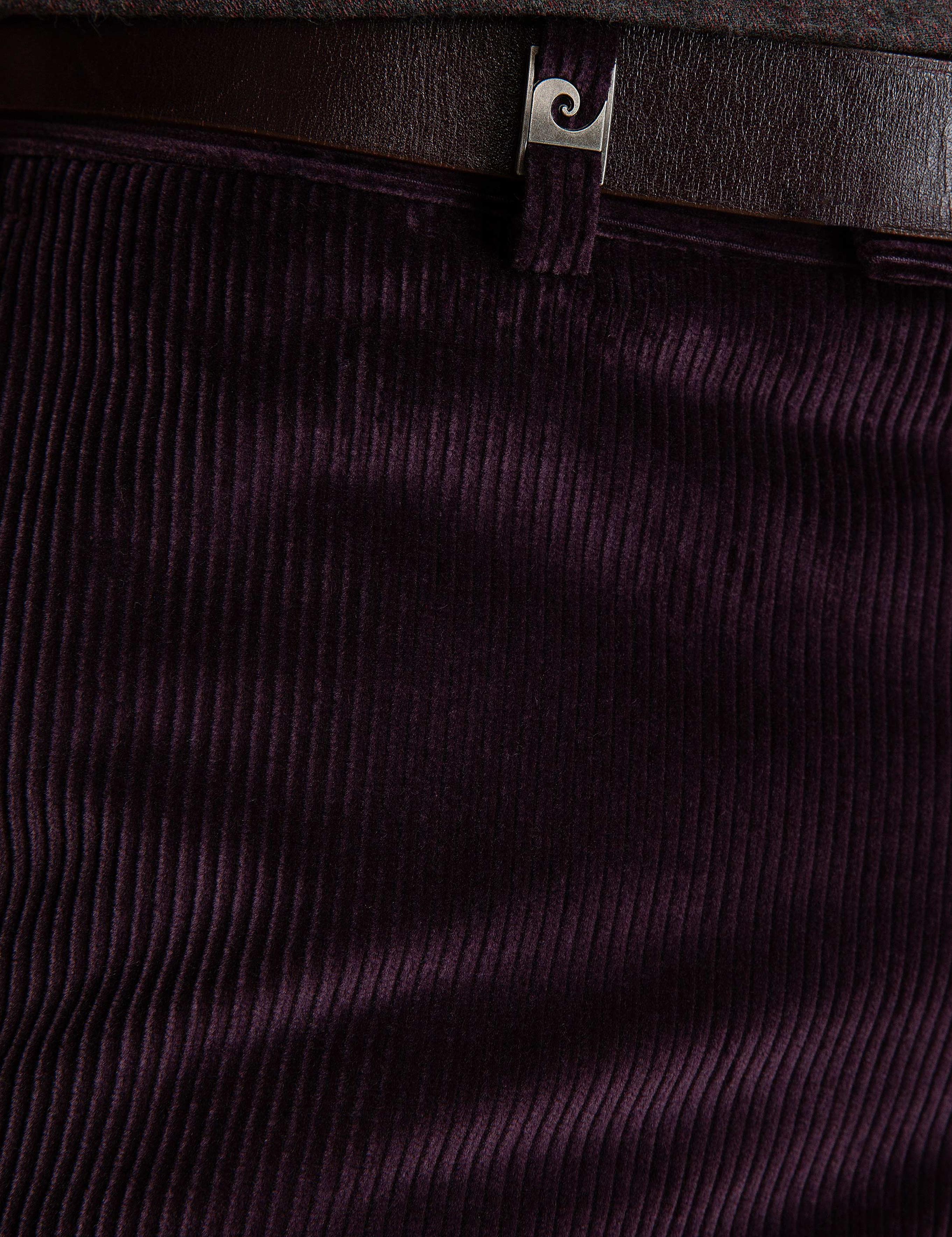 Bordo Slim Fit Pantolon