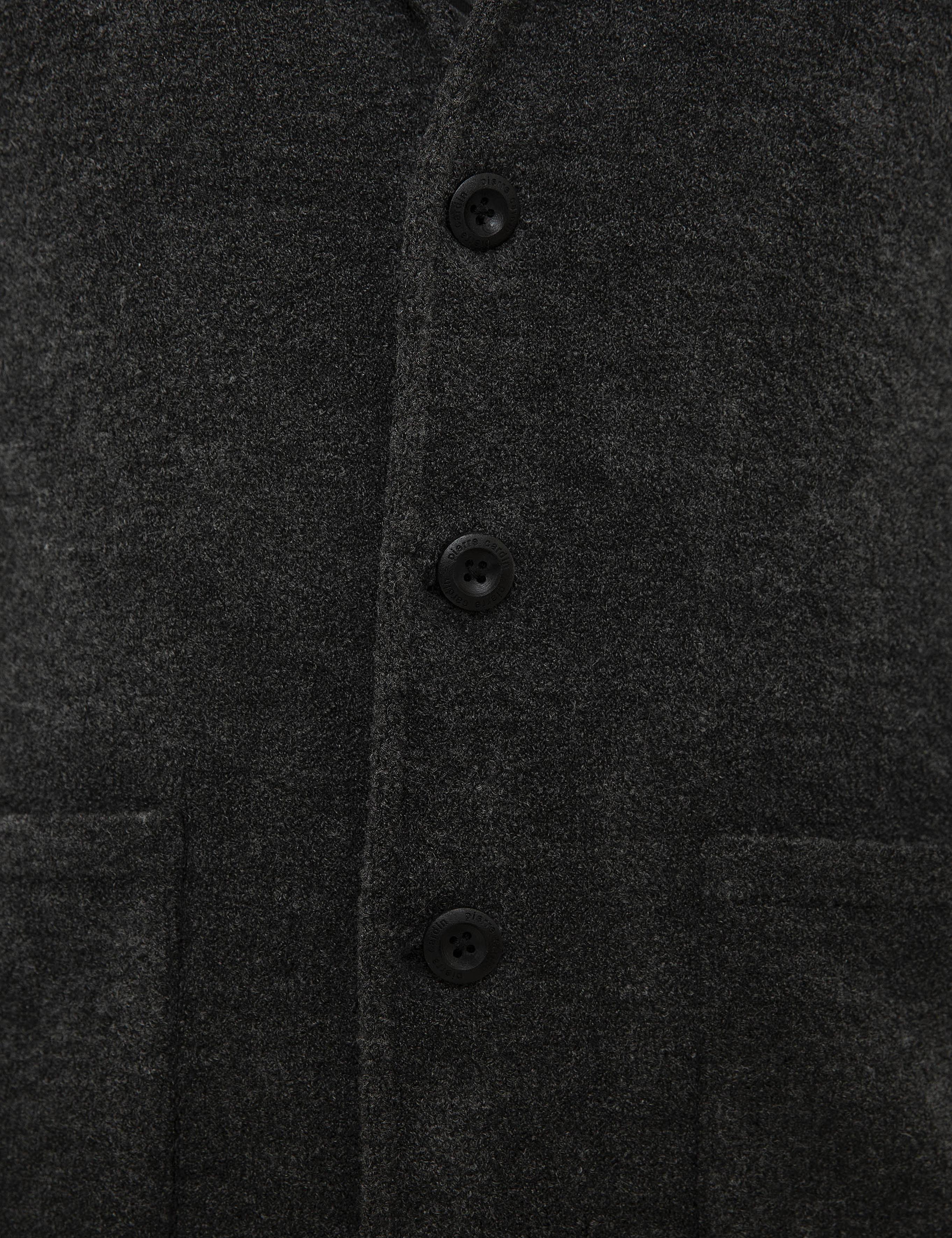 Füme Slim Fit Triko Hırka