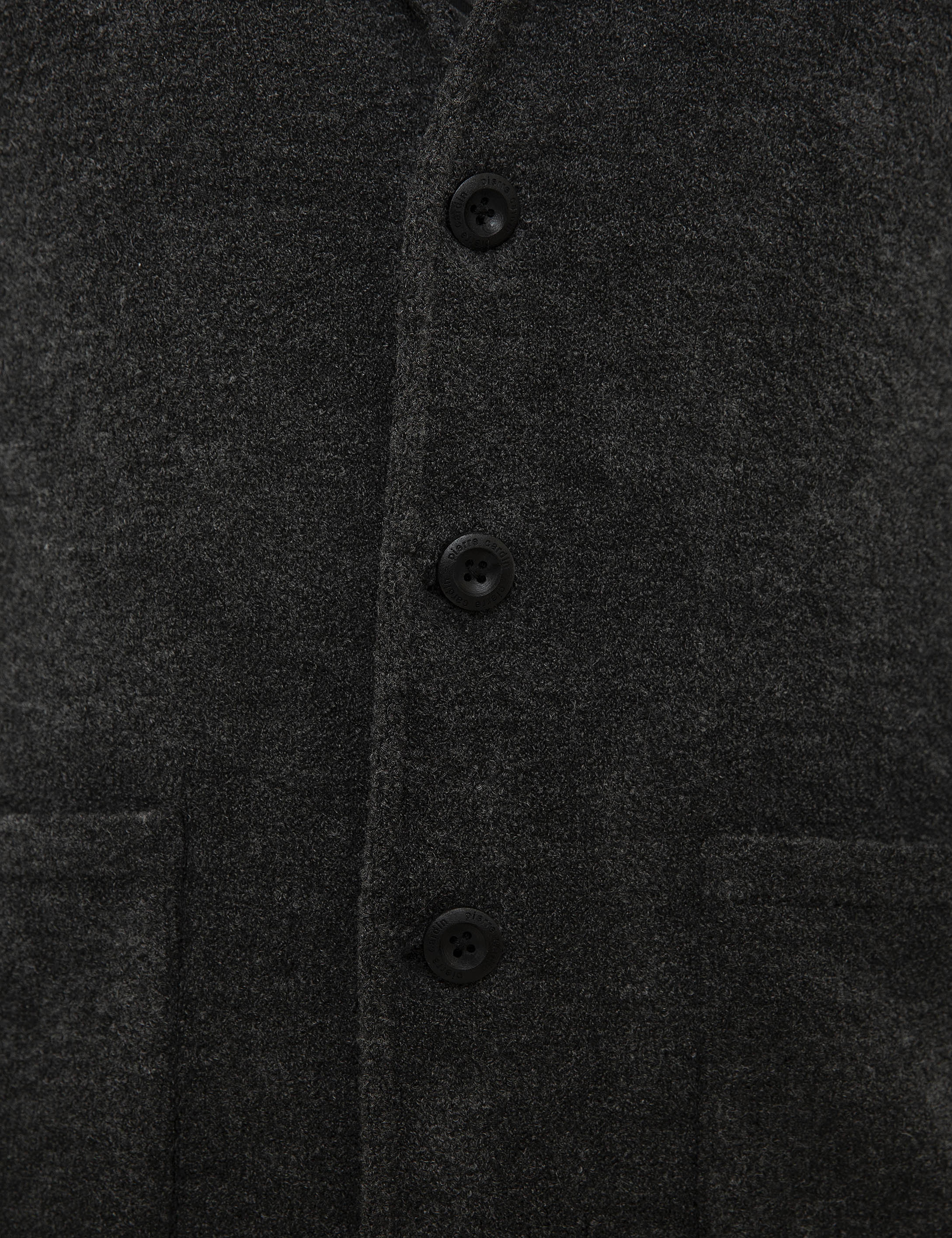 Füme Slim Fit Triko Hırka