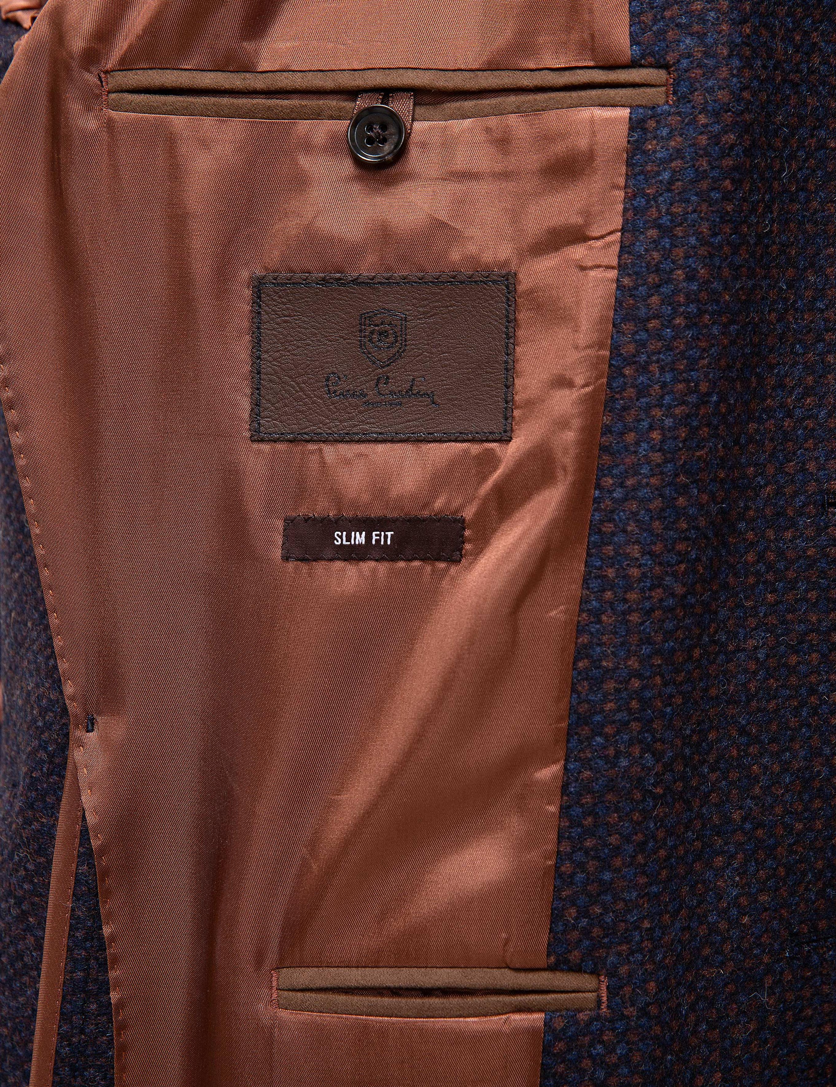 Lacivert Slim Fit Ceket