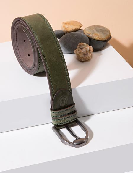 Yeşil Denim Kemer - 50241370014