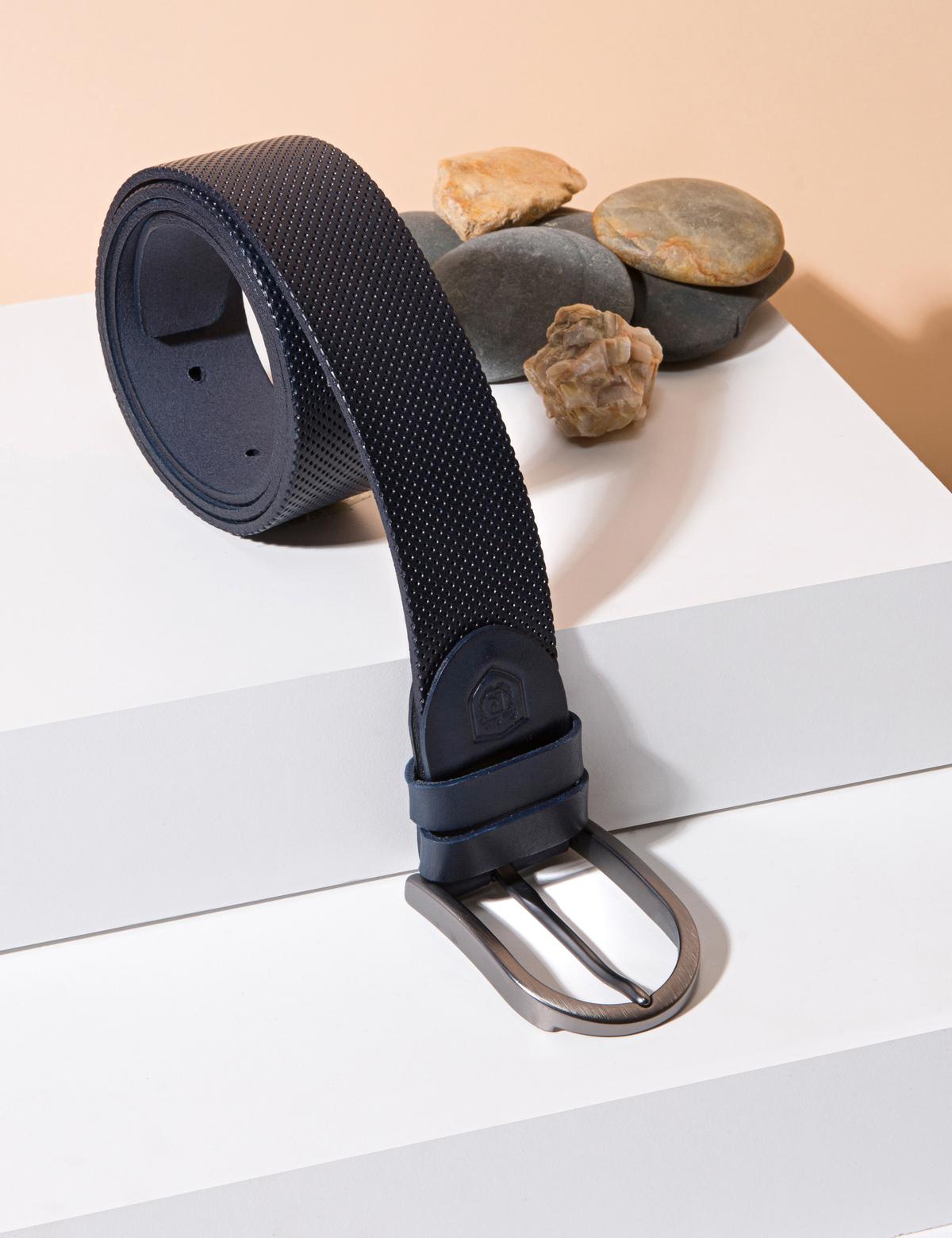 Lacivert Denim Kemer