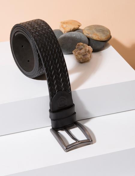 Siyah Denim Kemer - 50241343005