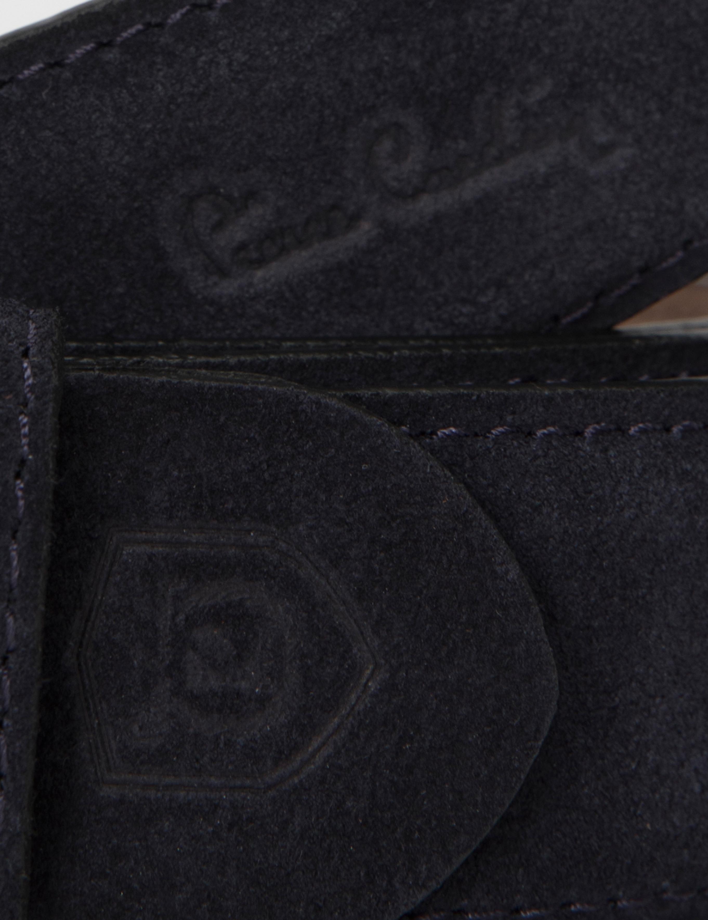 Lacivert Süet Kemer