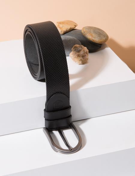 Siyah Denim Kemer - 50241273004