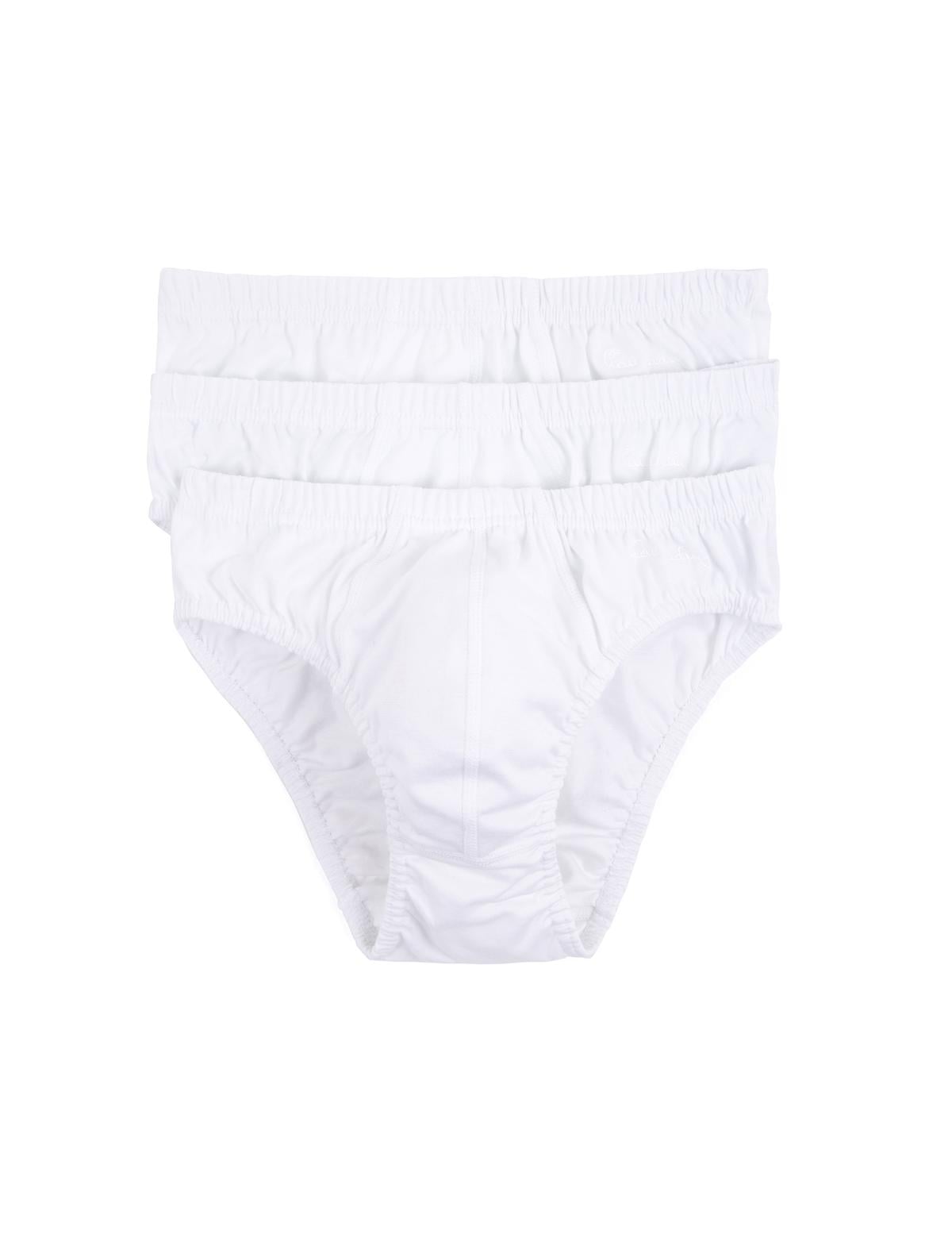 Beyaz 3'lü Slip Boxer - 50257028001