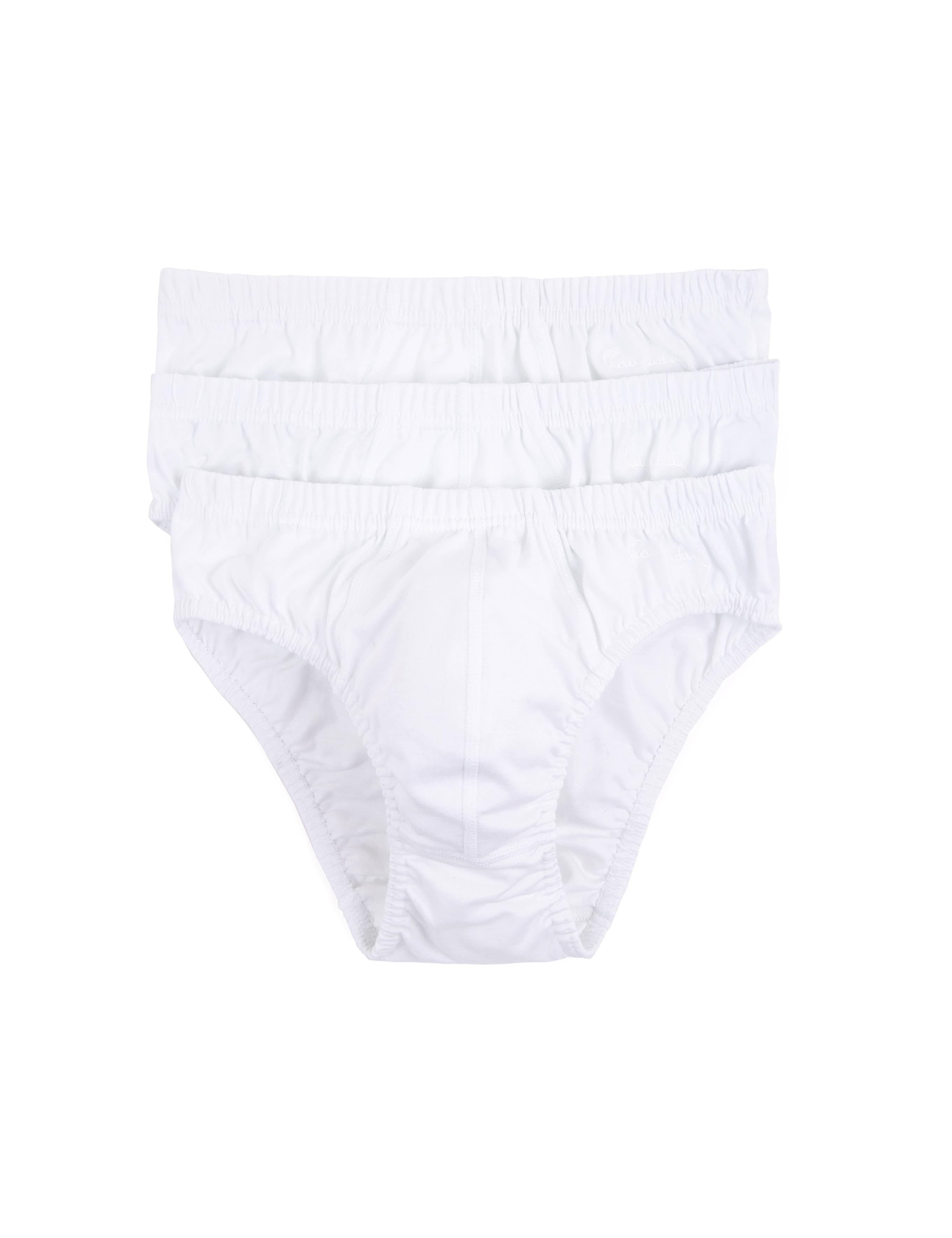 Beyaz 3'lü Slip Boxer