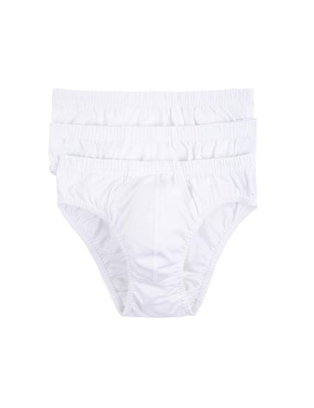 Beyaz 3'lü Slip Boxer - 50257028001