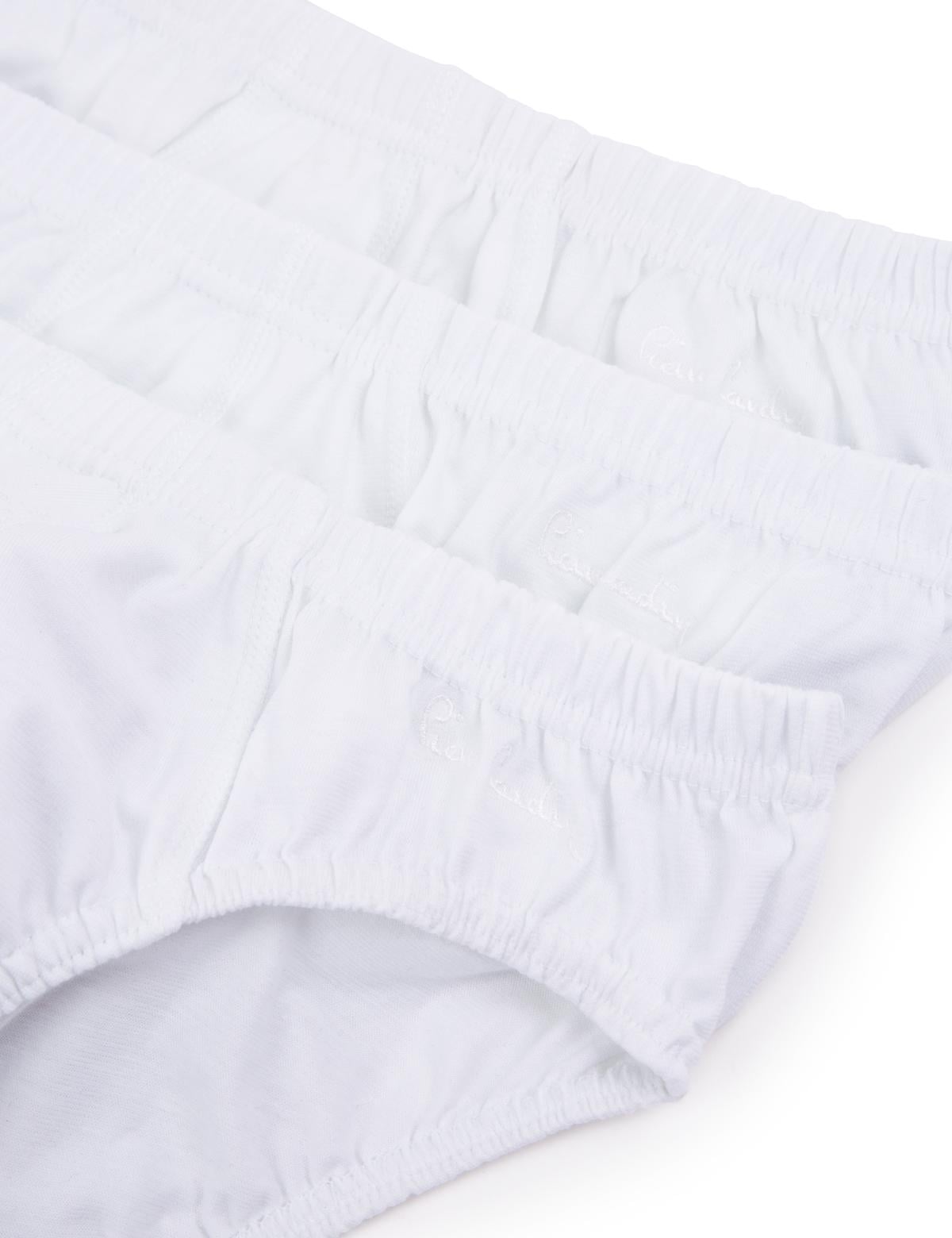 Beyaz 3'lü Slip Boxer - 50257028001