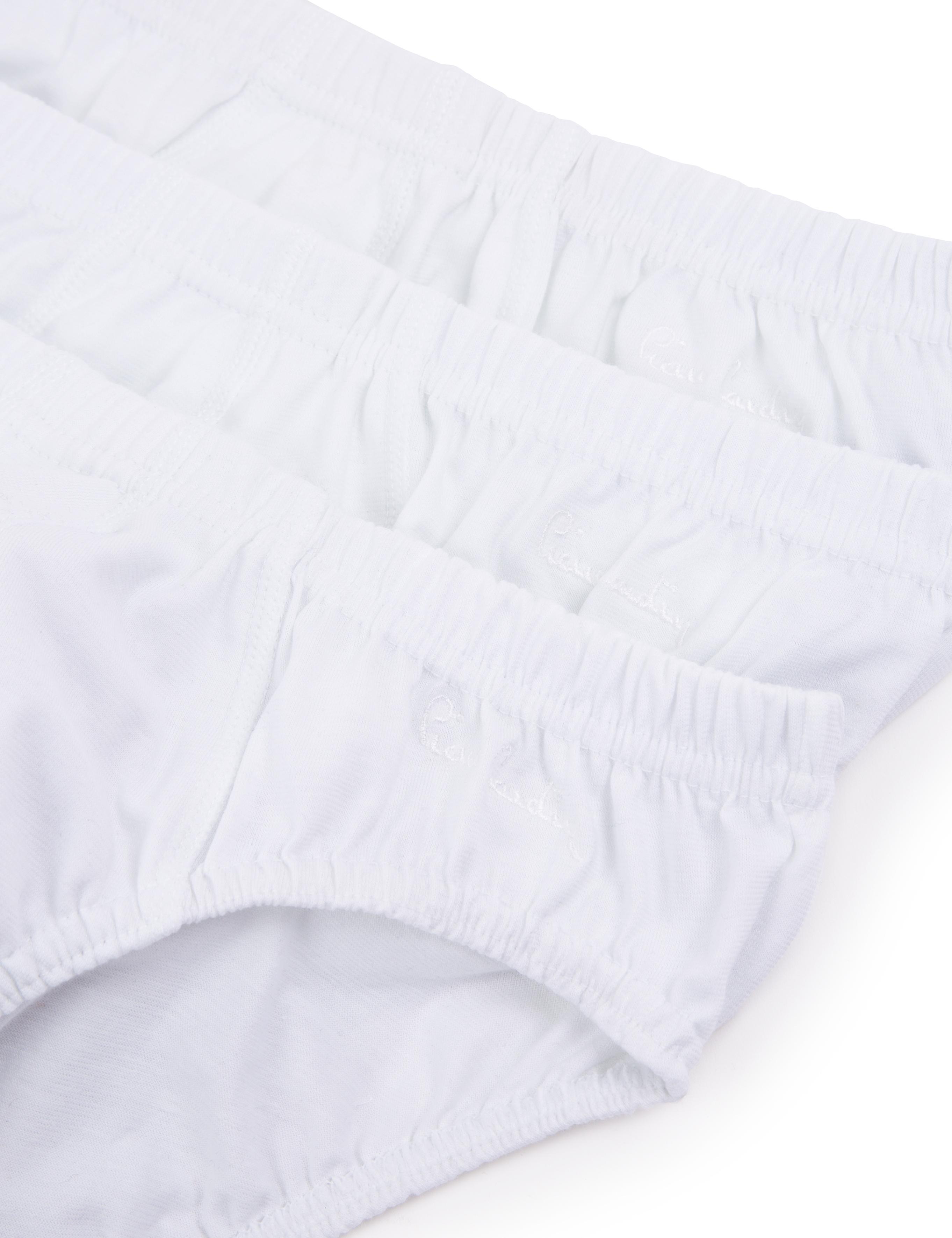 Beyaz 3'lü Slip Boxer