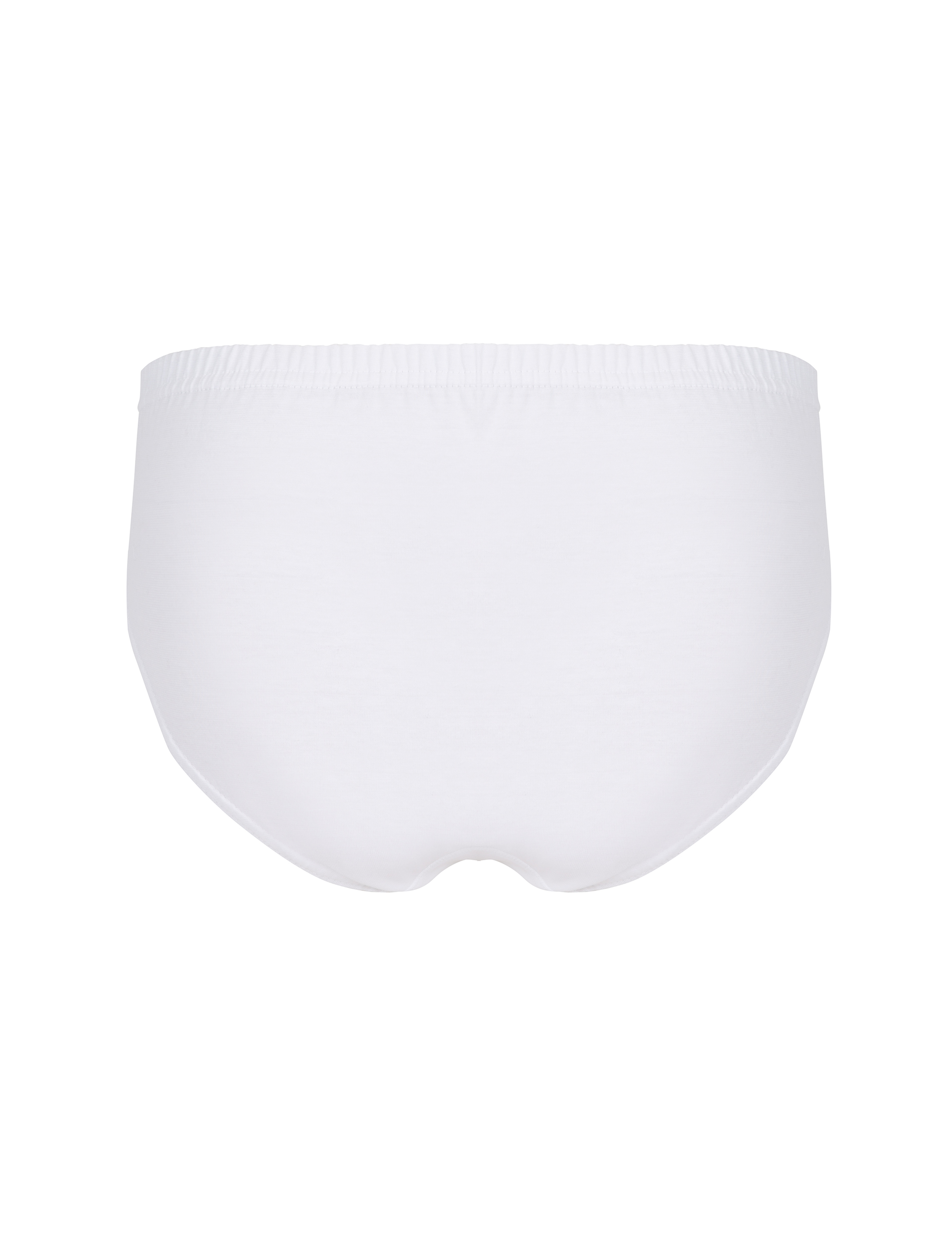 Beyaz 3'lü Slip Boxer