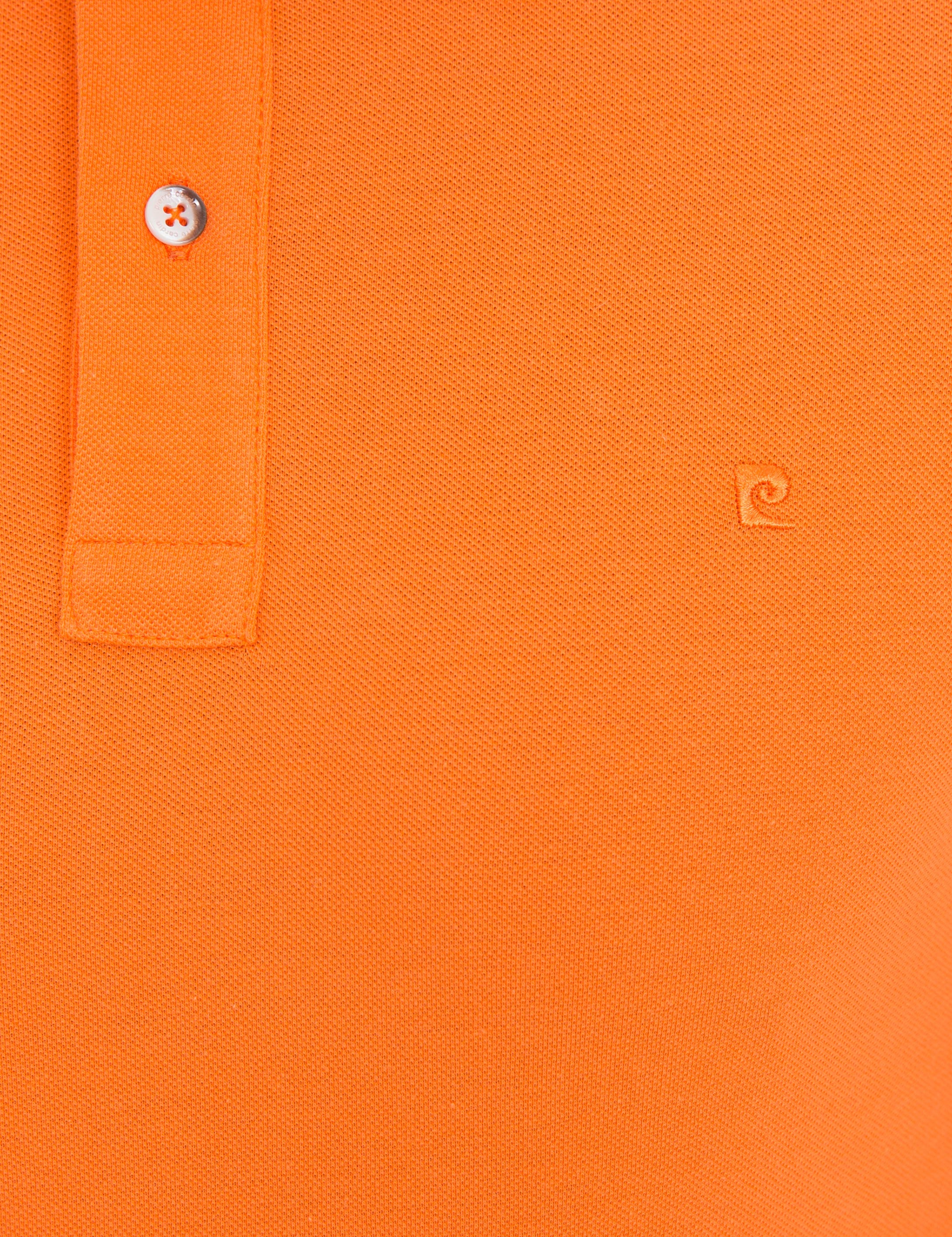 Turuncu Slim Fit Basic Tişört - Image 5