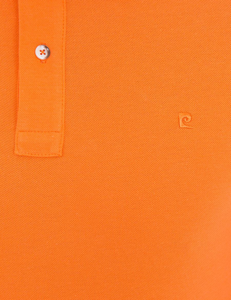 Turuncu Slim Fit Basic Tişört