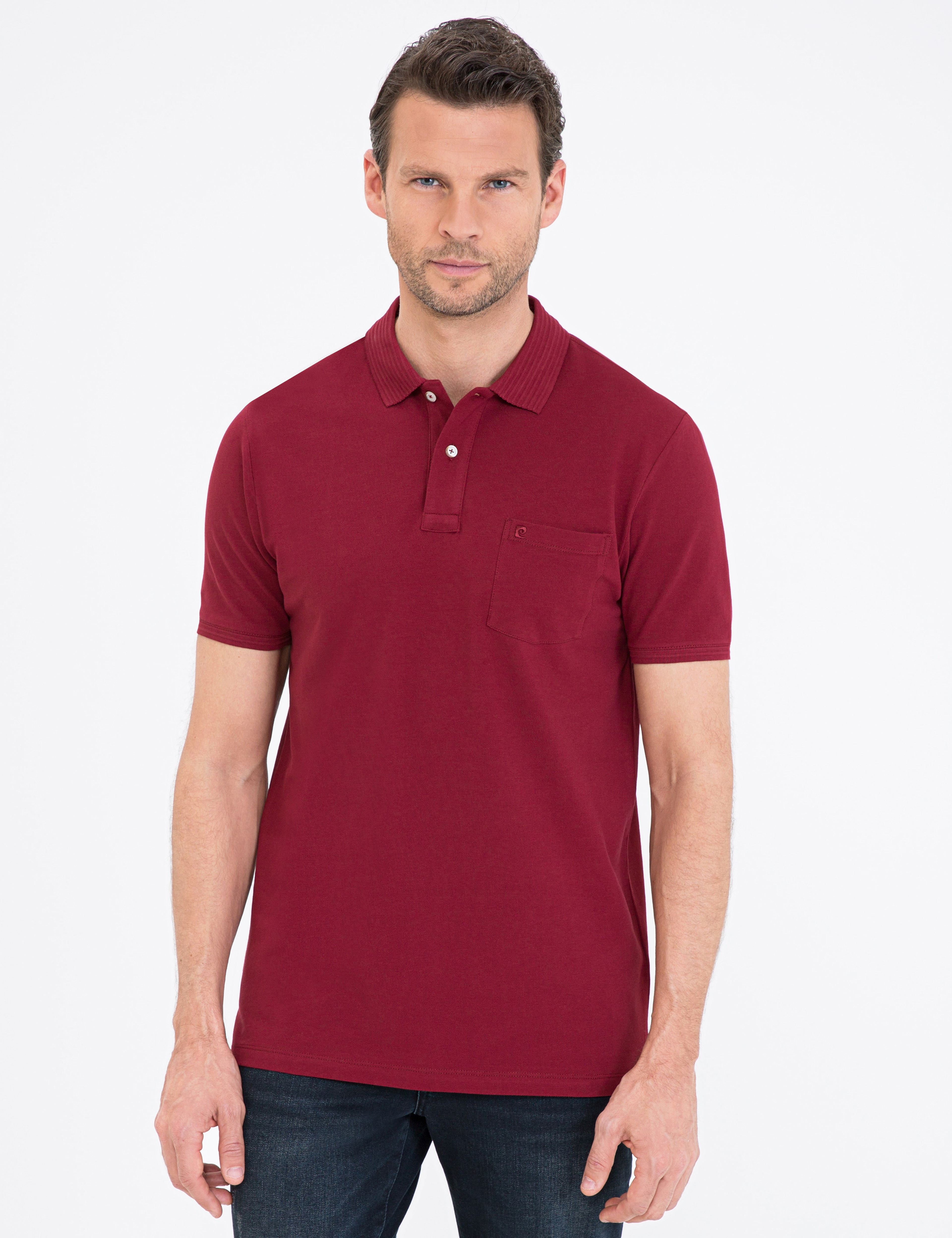 Bordo Regular Fit Basic Tişört