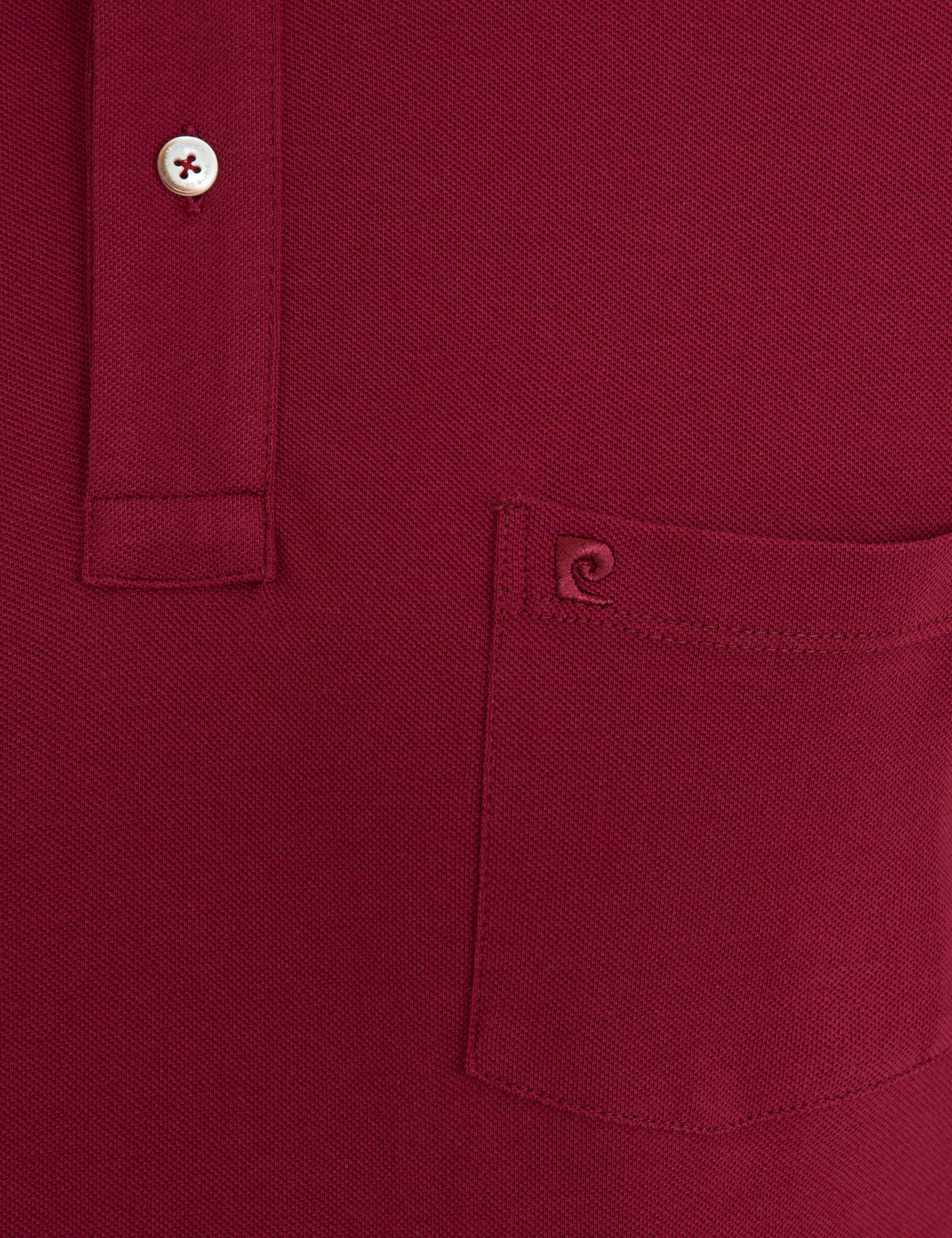 Bordo Regular Fit Basic Tişört - Image 5