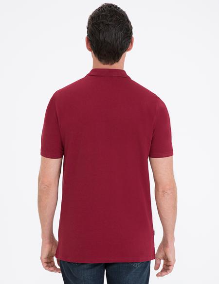 Bordo Regular Fit Basic Tişört - 50232387106