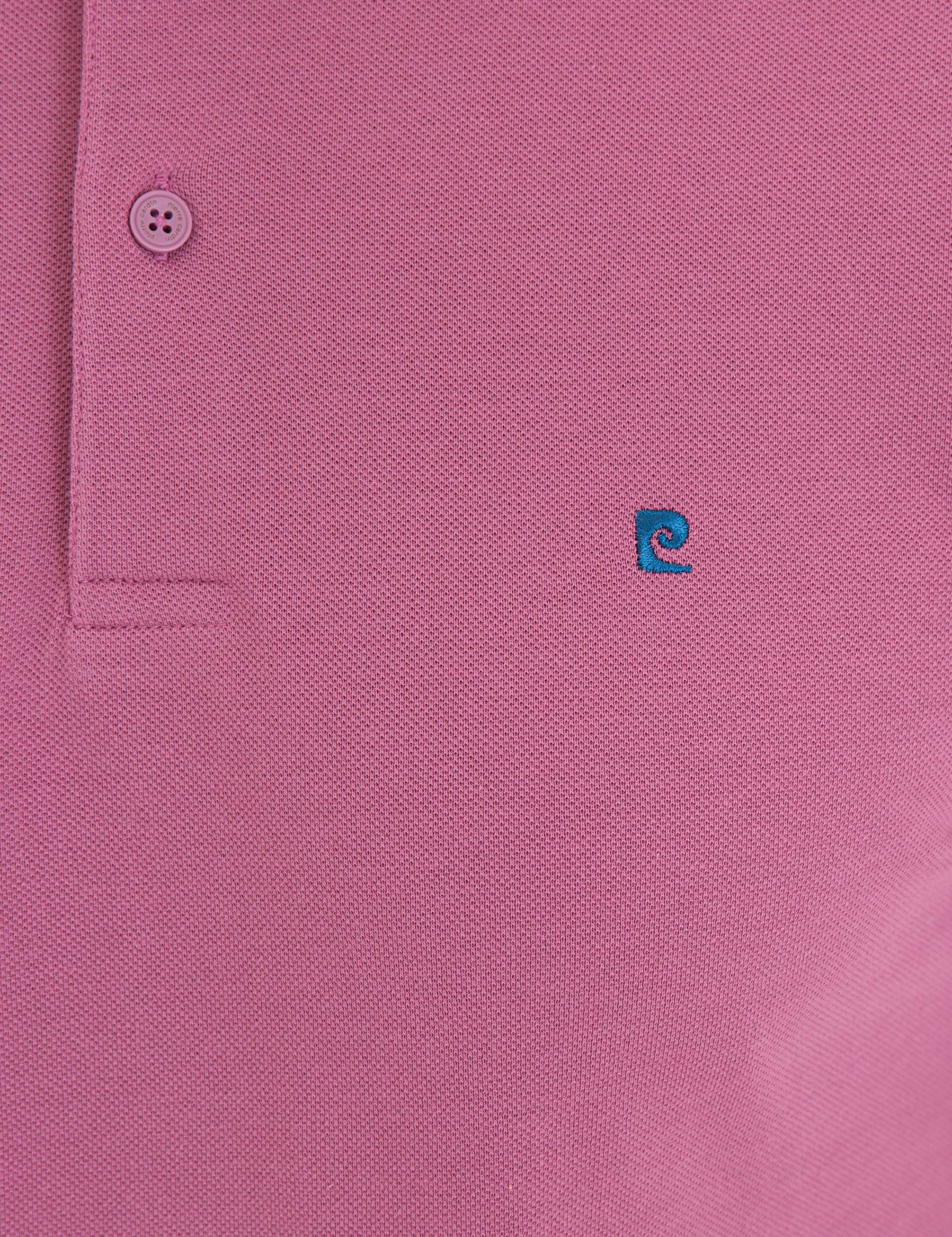 Gül Kurusu Slim Fit Basic Polo Yaka T-Shirt - Image 5