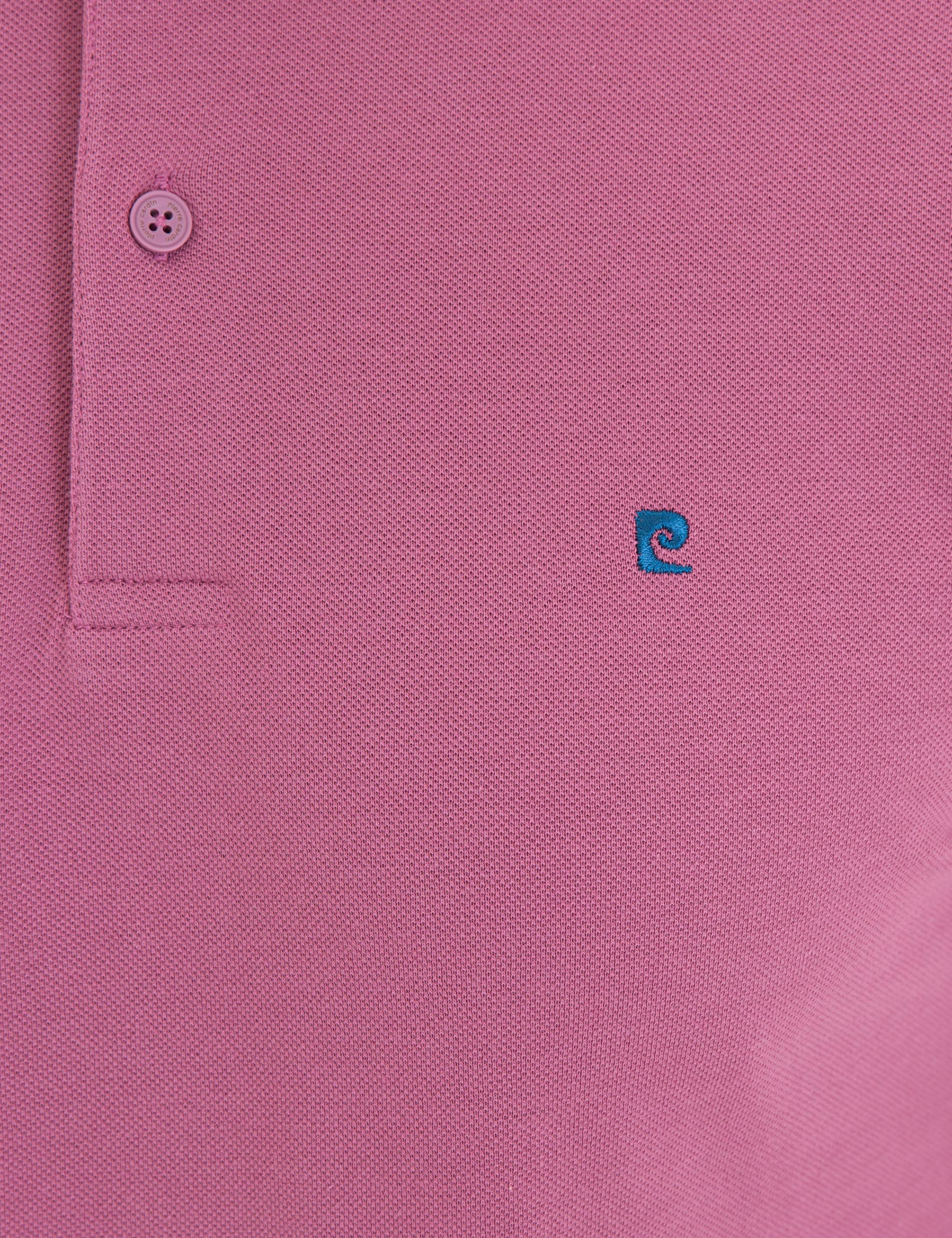 Gül Kurusu Slim Fit Basic Polo Yaka T-Shirt
