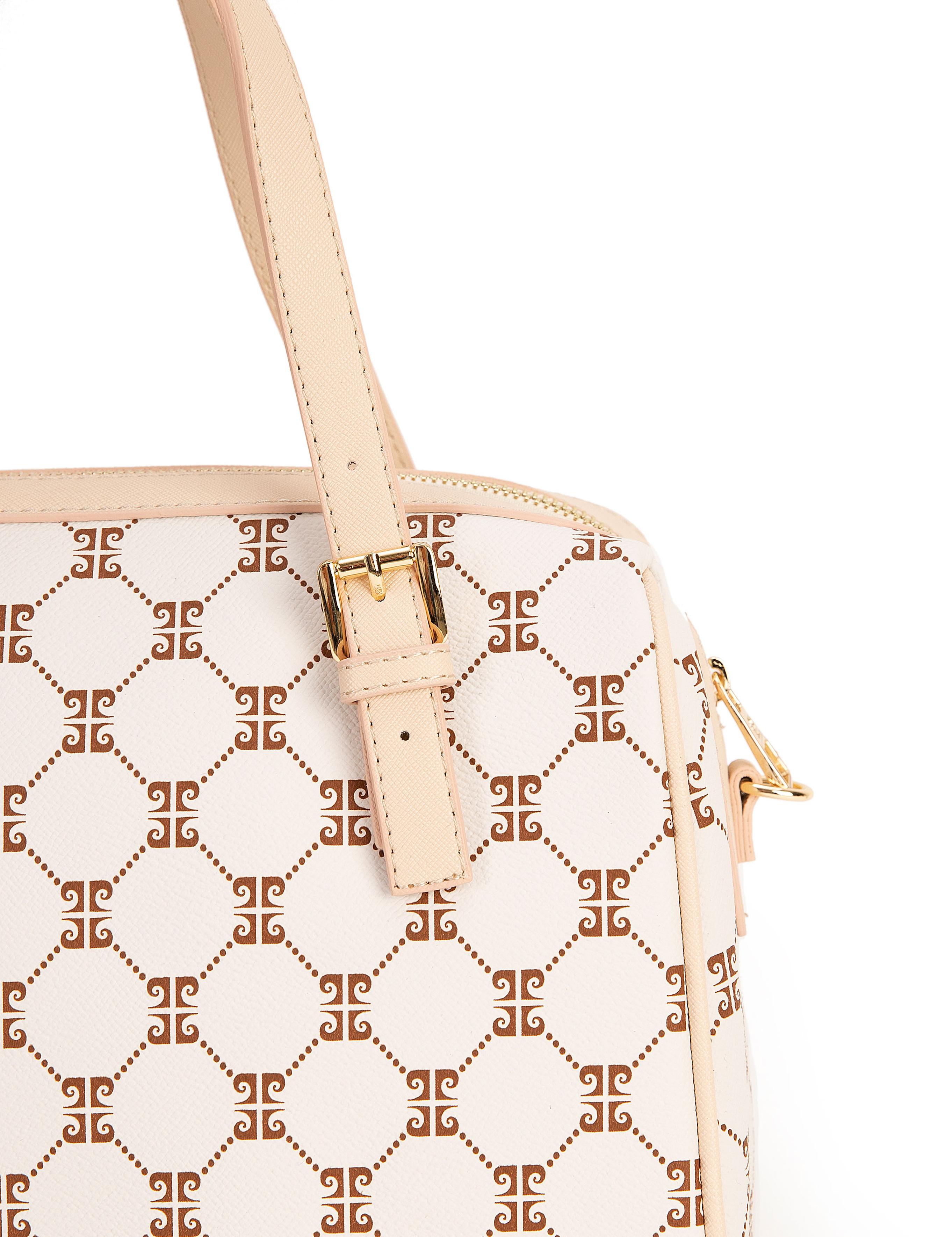 Bej Uzun Askılı Kol Çantası