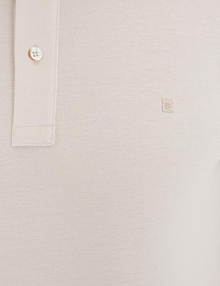 Gri Slim Fit Polo Yaka Basic Tişört - 50232382092