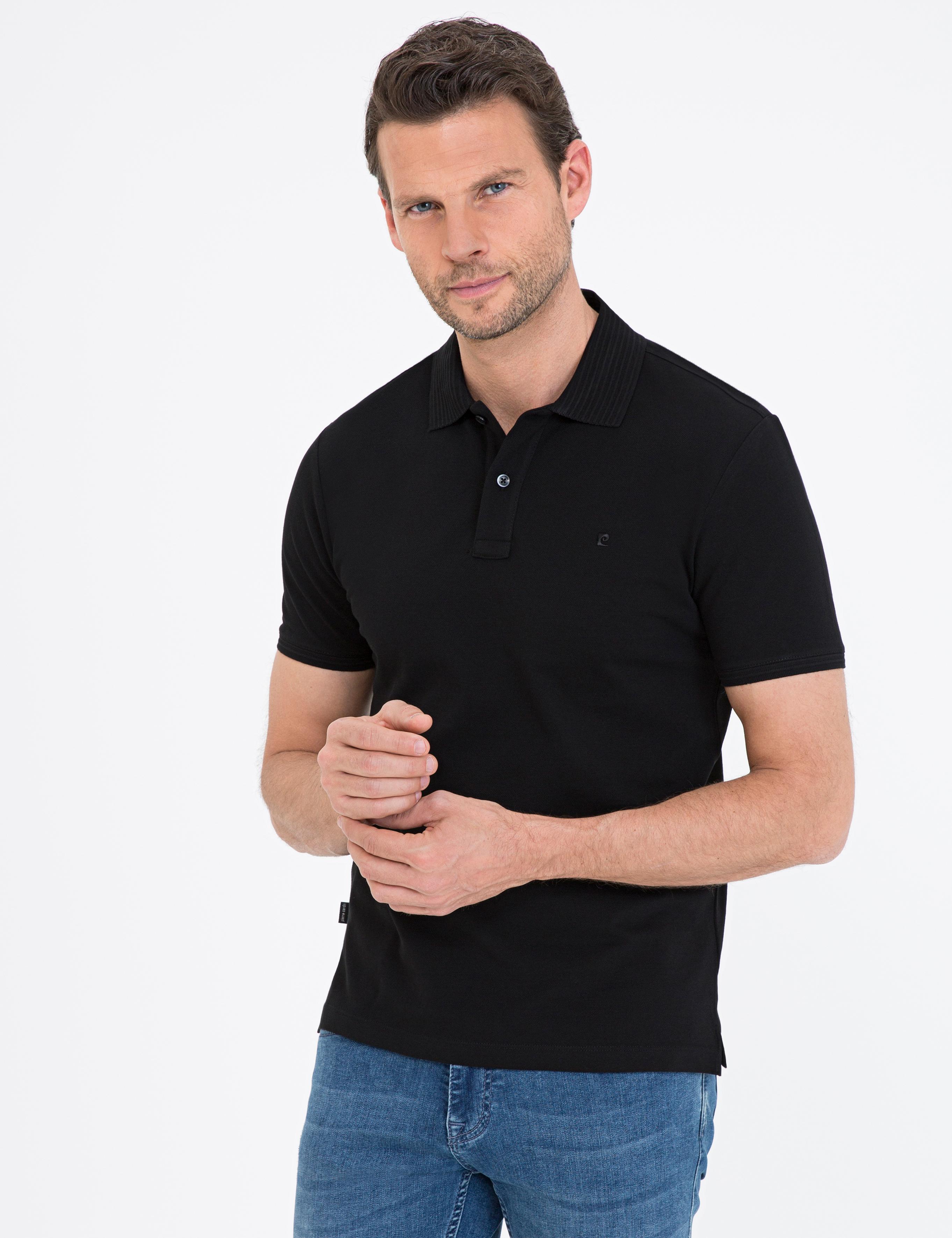Siyah Slim Fit Basic T-shirt