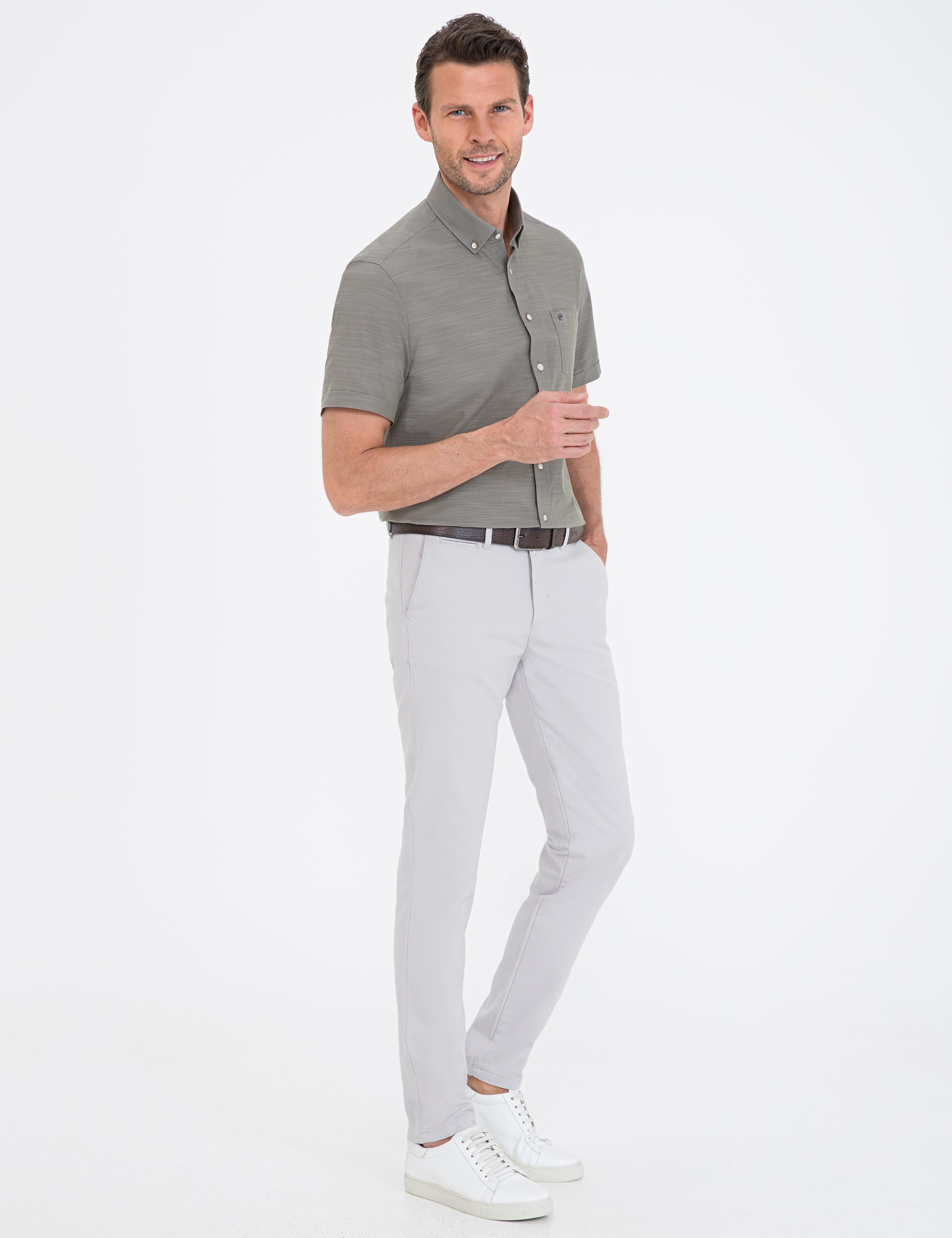 Taş Slim Fit Kanvas Pantolon