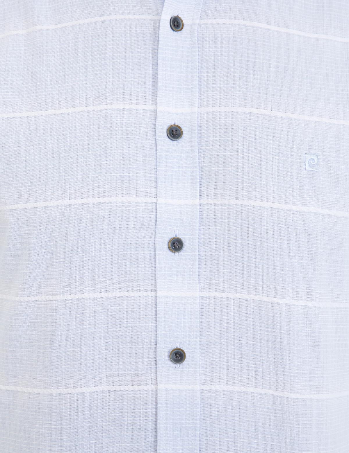 Açık Mavi Regular Fit Uzun Kollu Gömlek - 50236673007