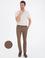 Açık Kahverengi Slim Fit Kanvas Pantolon