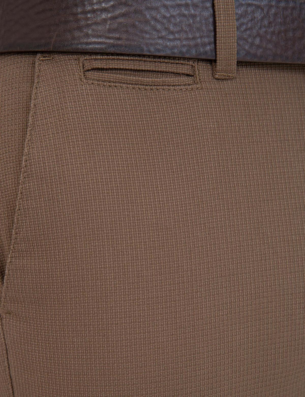 Açık Kahverengi Slim Fit Kanvas Pantolon - 50236096122