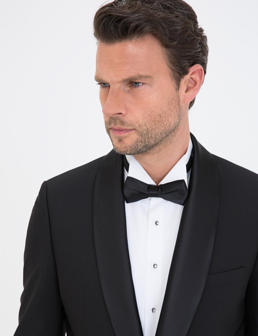 Siyah Ex. Slim Fit Smokin