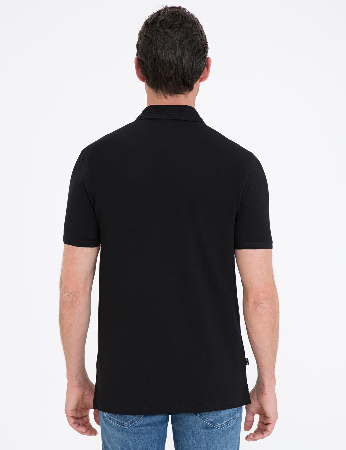 Siyah Regular Fit Basic Tişört - 50232387109