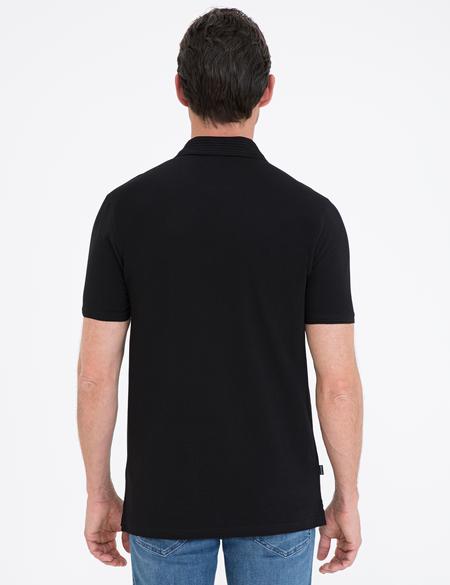 Siyah Regular Fit Basic Tişört - 50232387109