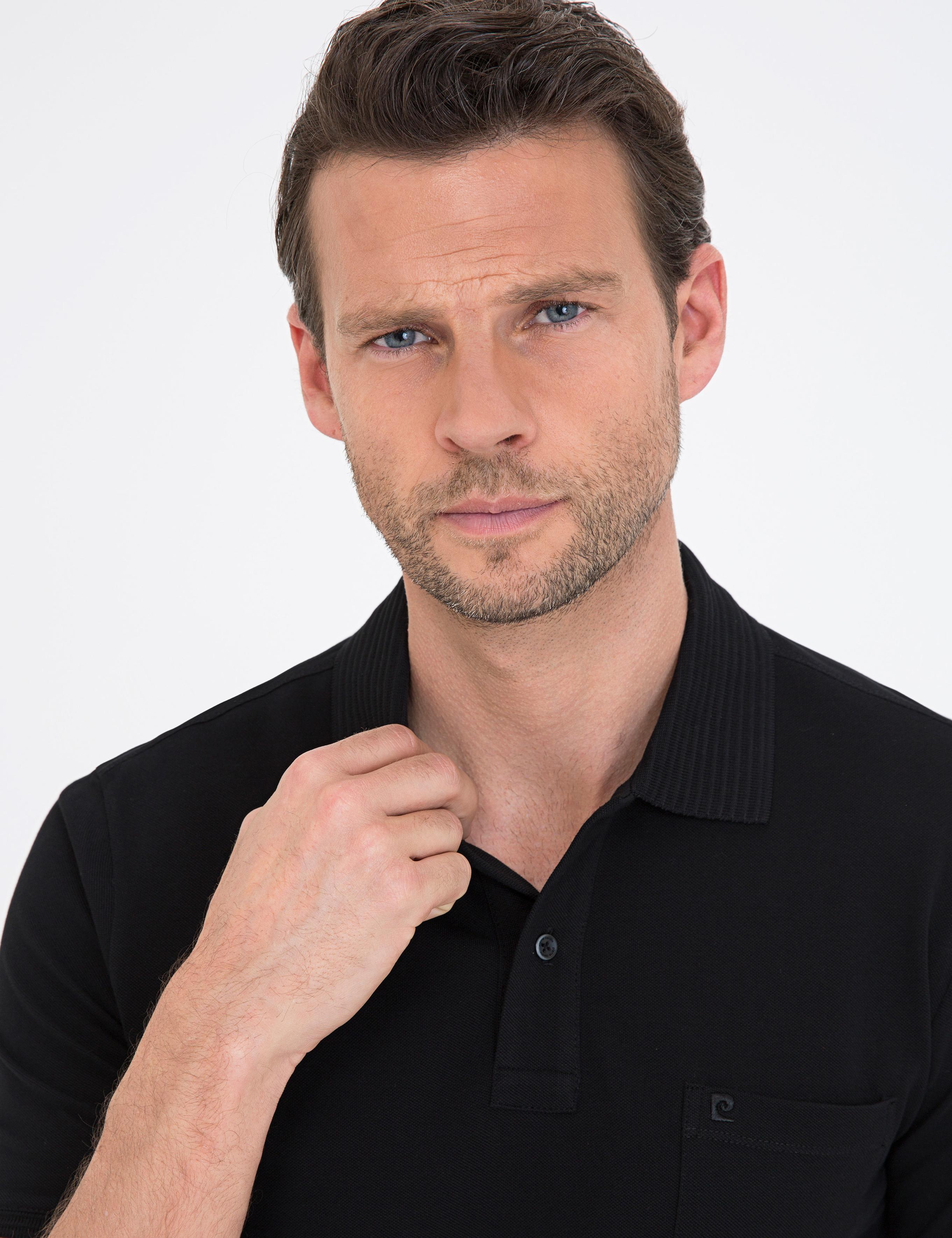 Siyah Regular Fit Basic Tişört