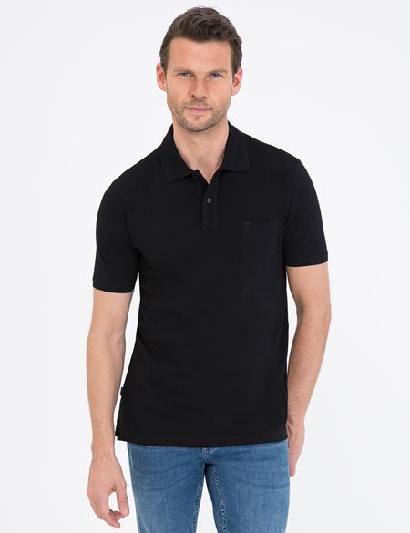 Siyah Regular Fit Basic Tişört - 50232387109