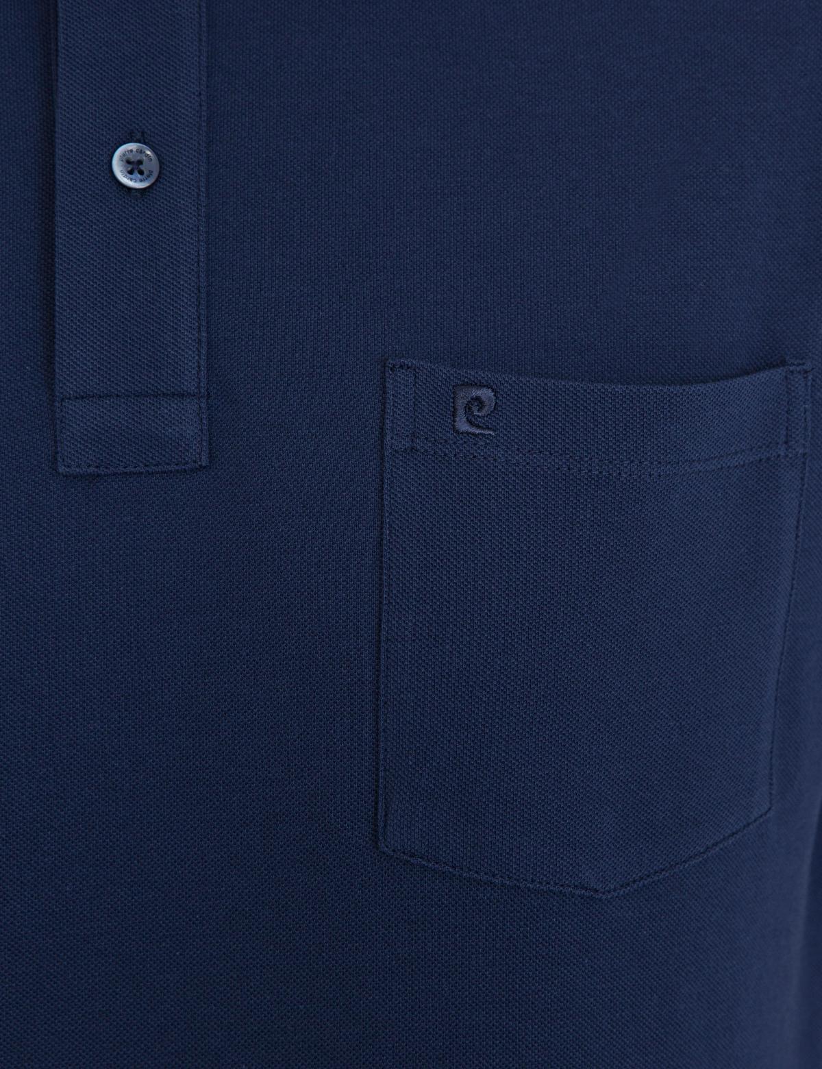 Koyu Lacivert Regular Fit Polo Yaka Basic Tişört - 50232387124